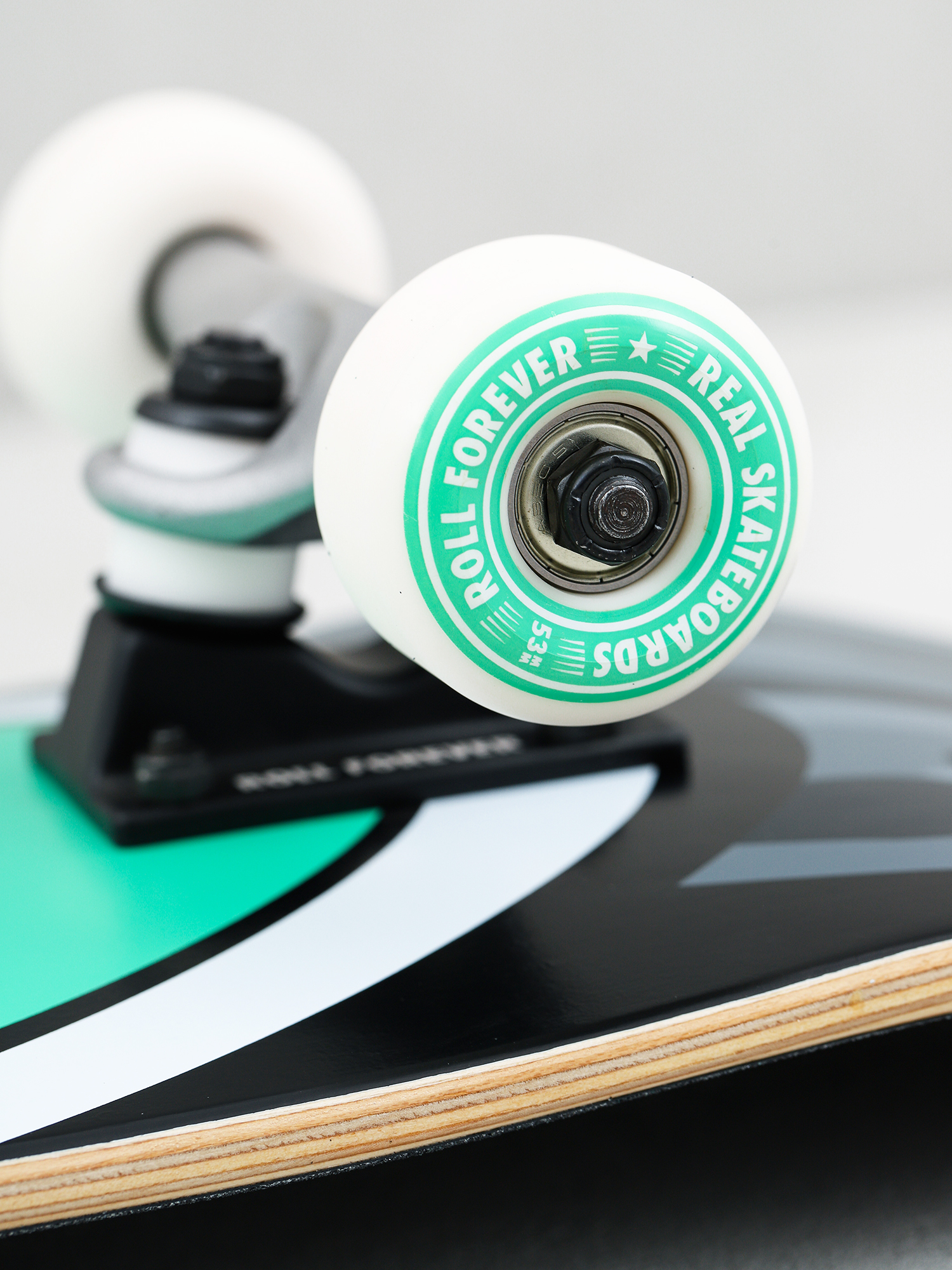 Deskorolka Real Oval Camo (green)