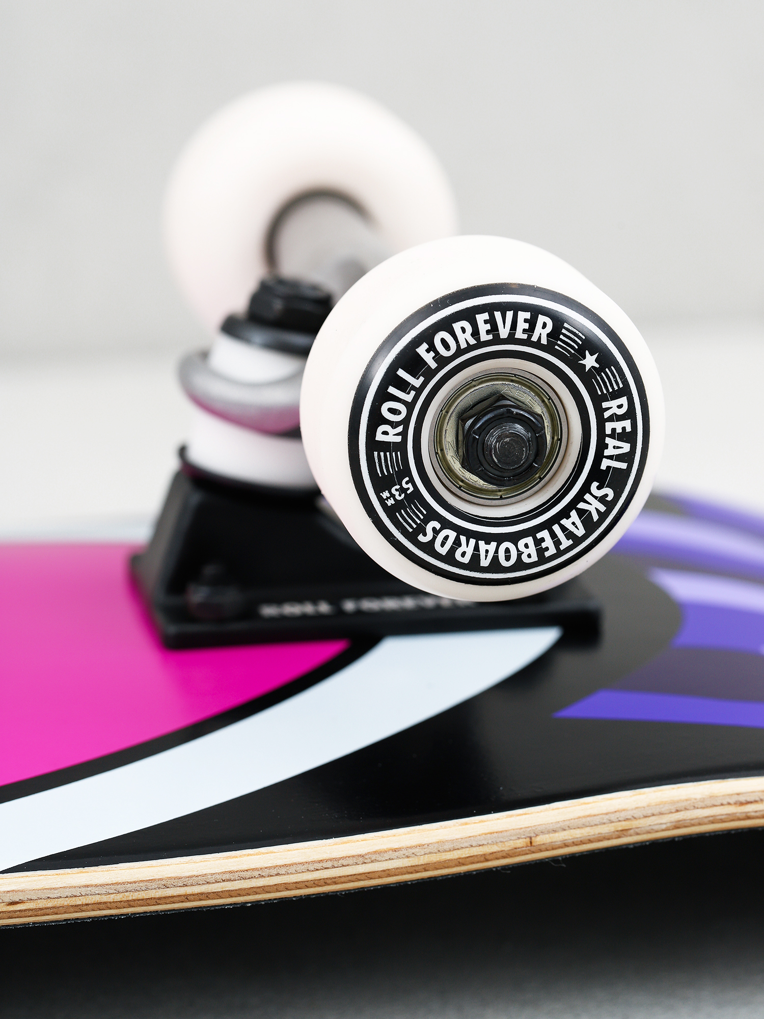 Deskorolka Real Oval Camo (pink)