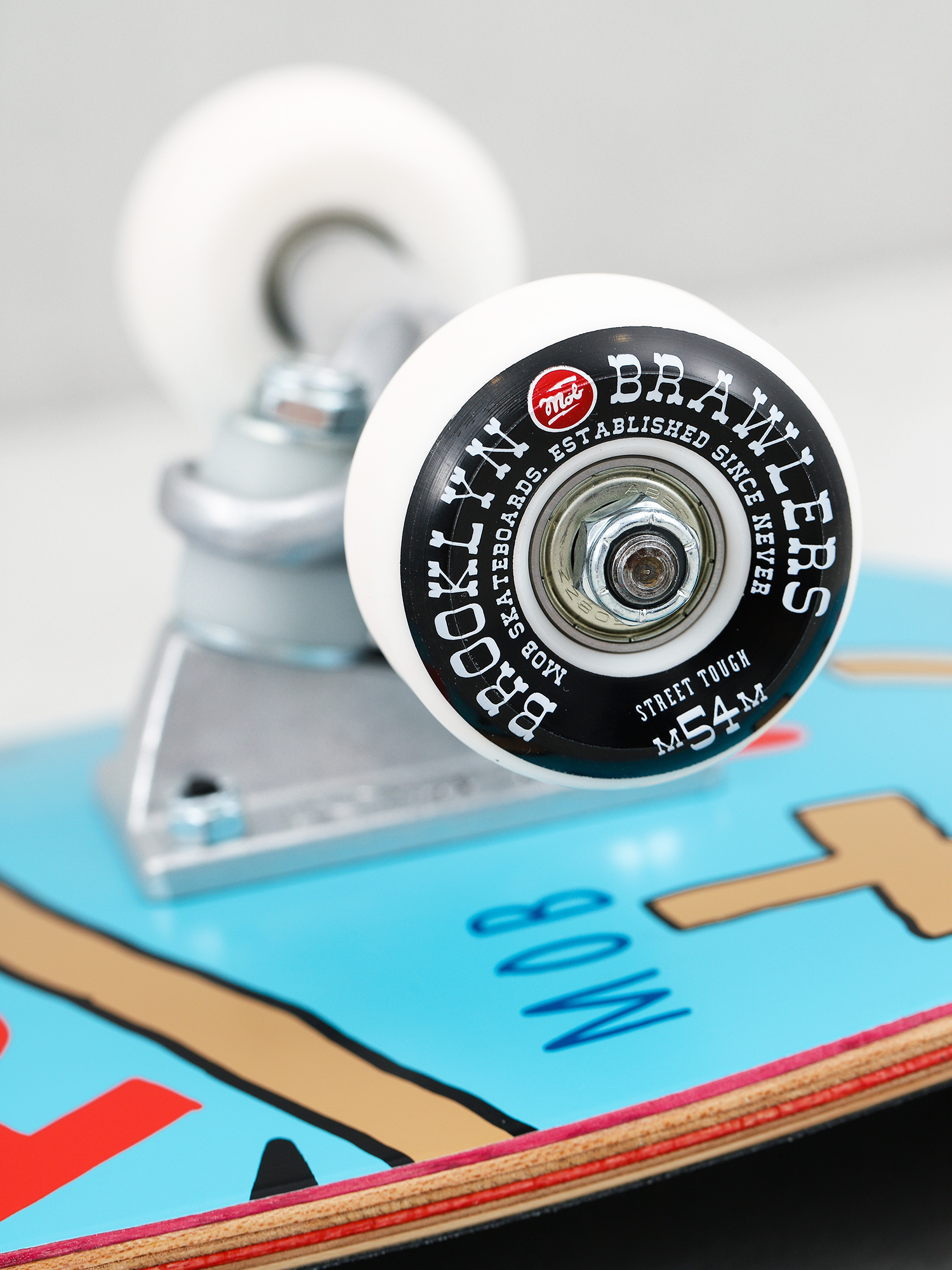 Deskorolka Mob Skateboards Fake (blue/red)