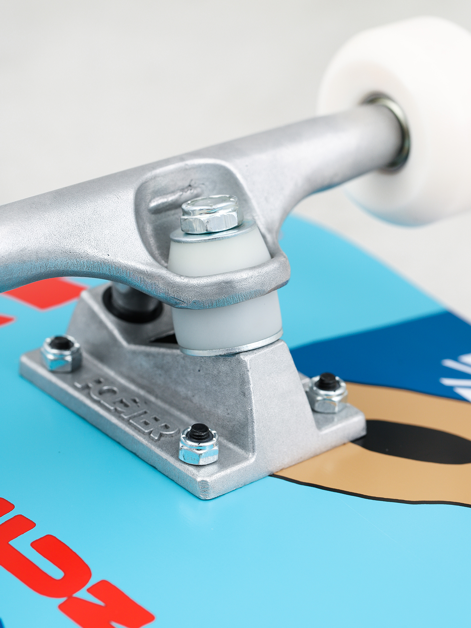 Deskorolka Mob Skateboards Fake (blue/red)