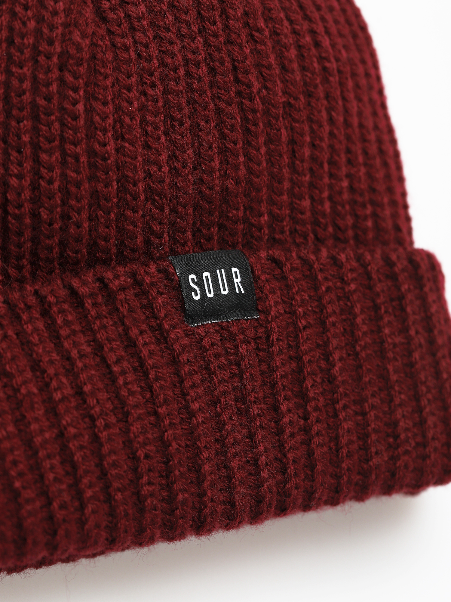 Czapka zimowa Sour Solution Sweeper Beanie (maroon)