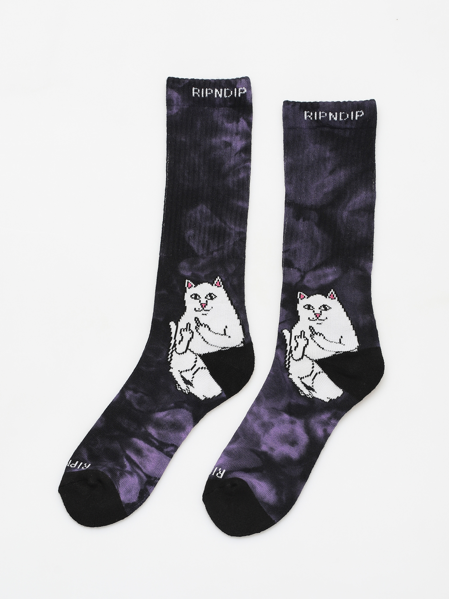 Skarpetki RipNDip Lord Nermal (lavender tie dye)