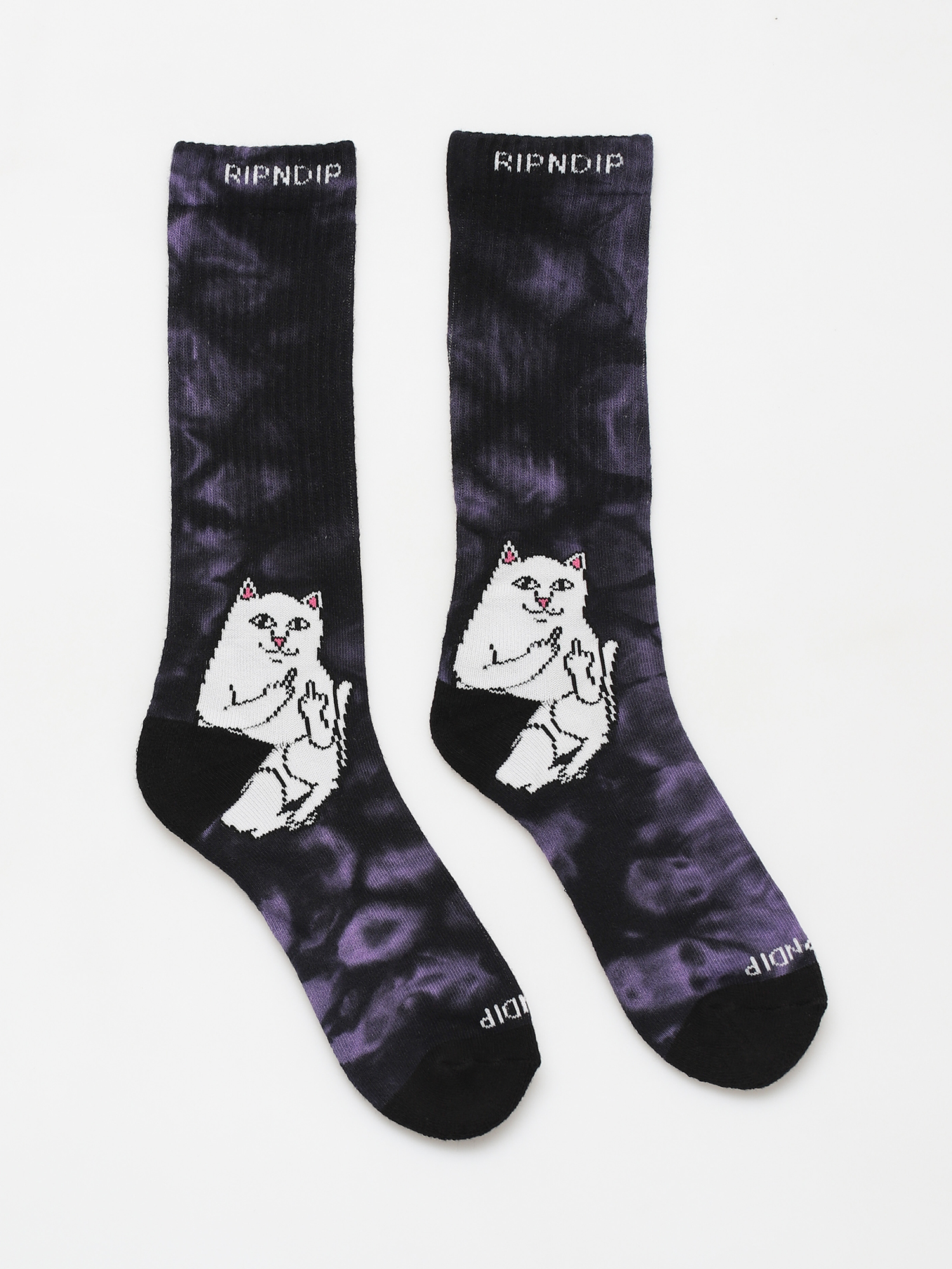 Skarpetki RipNDip Lord Nermal (lavender tie dye)