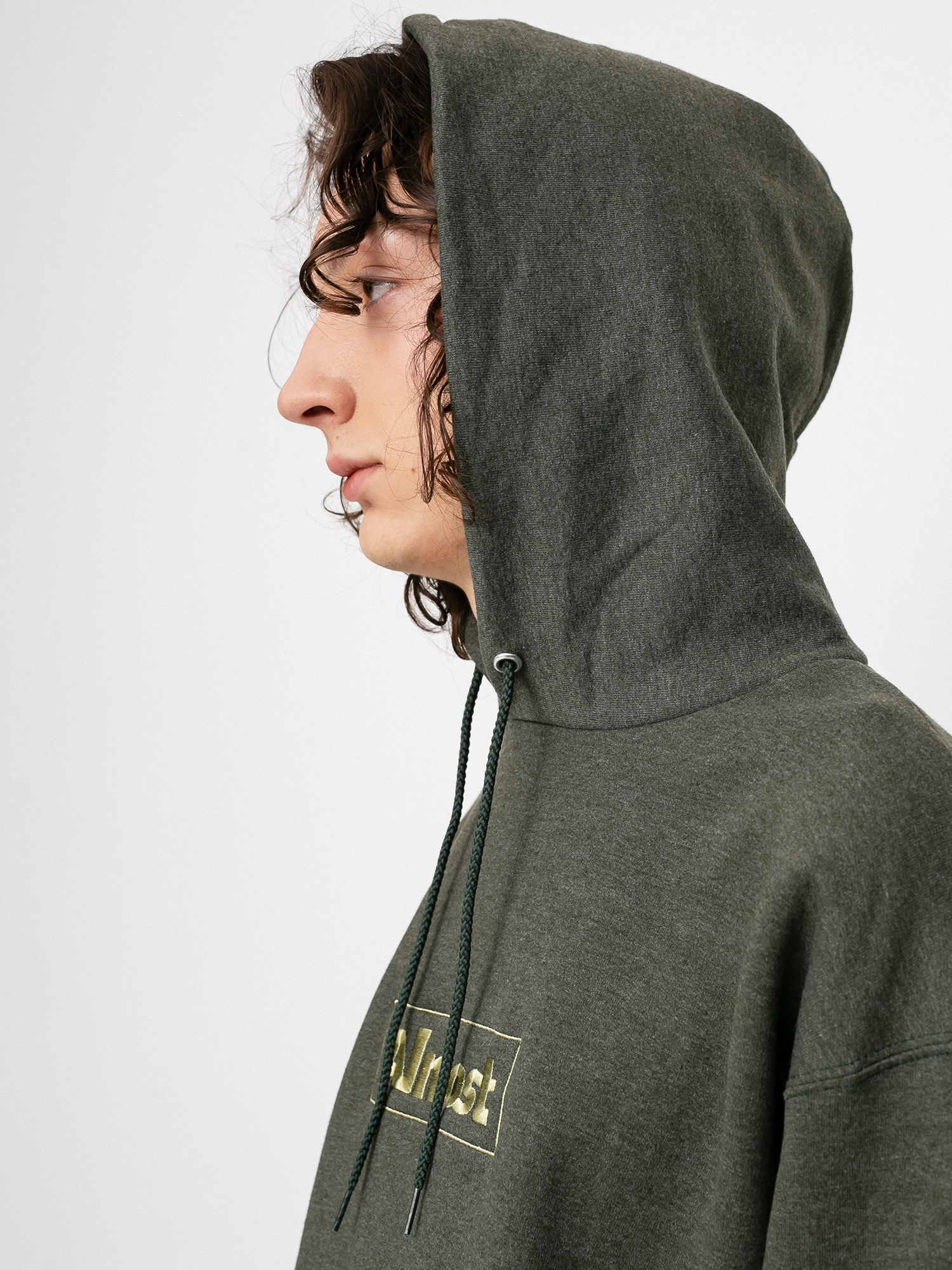 Bluza z kapturem Almost Champion Emb Box HD (forest)