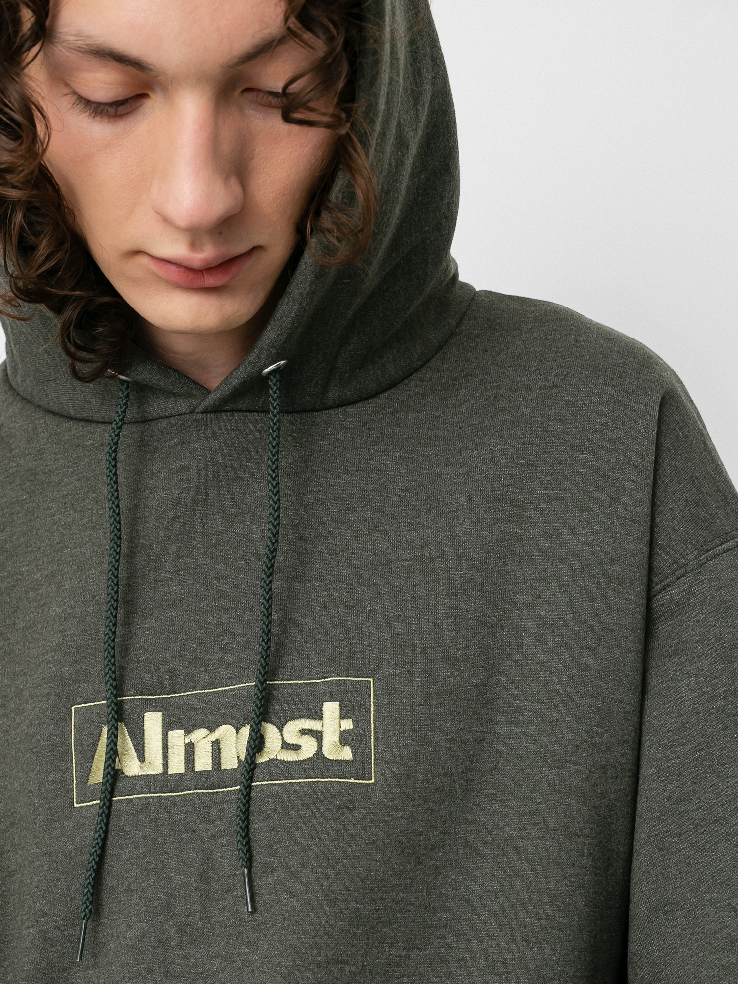 Bluza z kapturem Almost Champion Emb Box HD (forest)