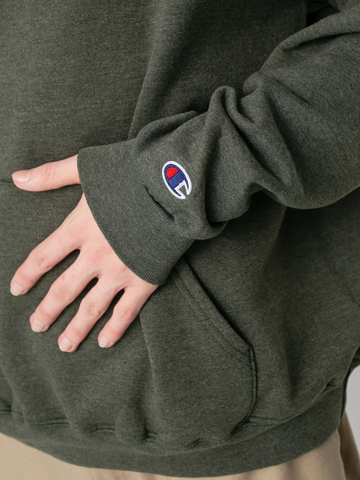 Bluza z kapturem Almost Champion Emb Box HD (forest)