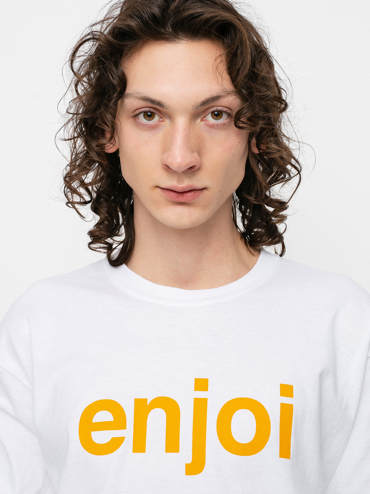 T-shirt Enjoi Halvetica Logo Price Point (white)