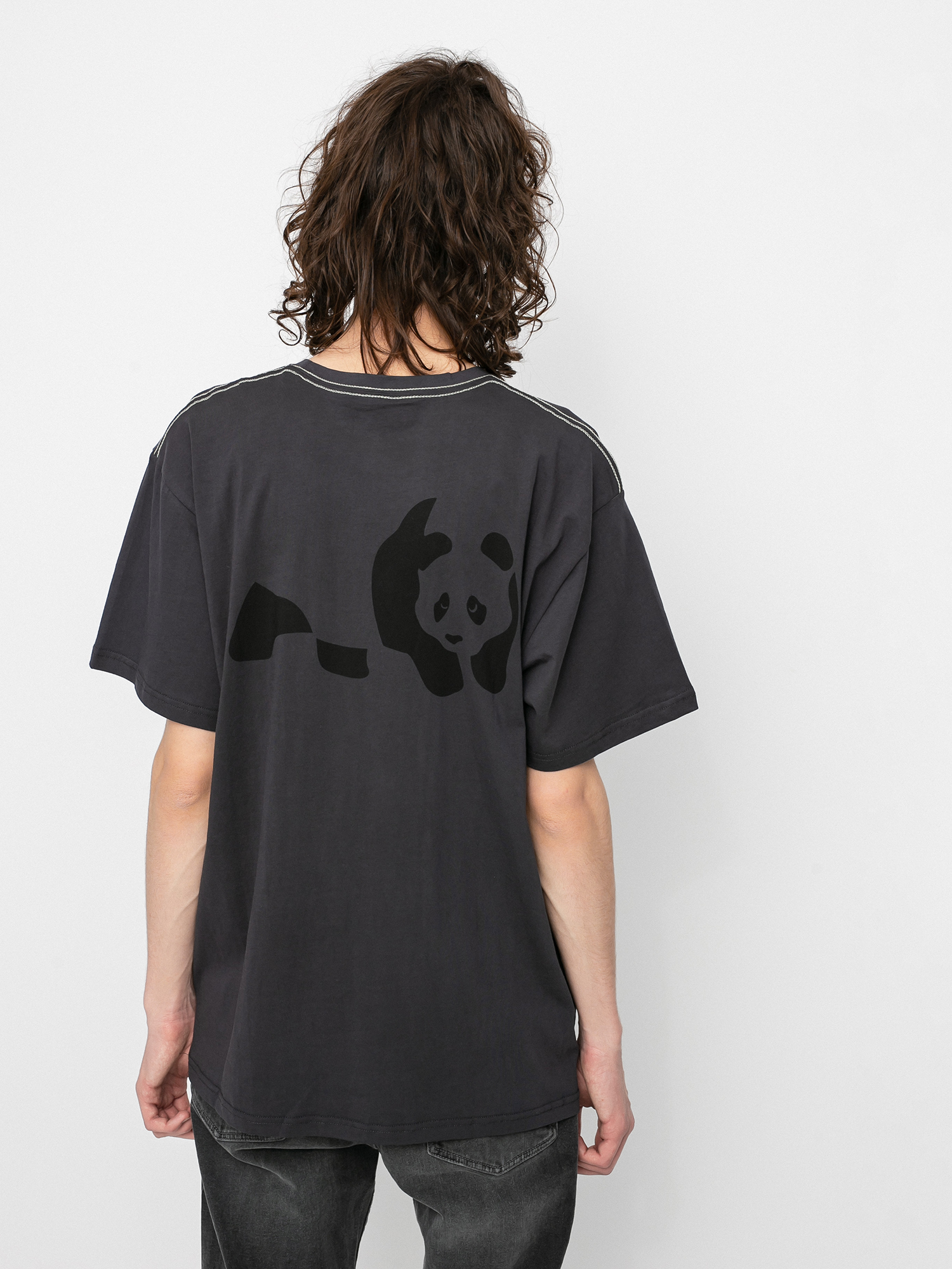T-shirt Enjoi Premium Panda (vintage black)