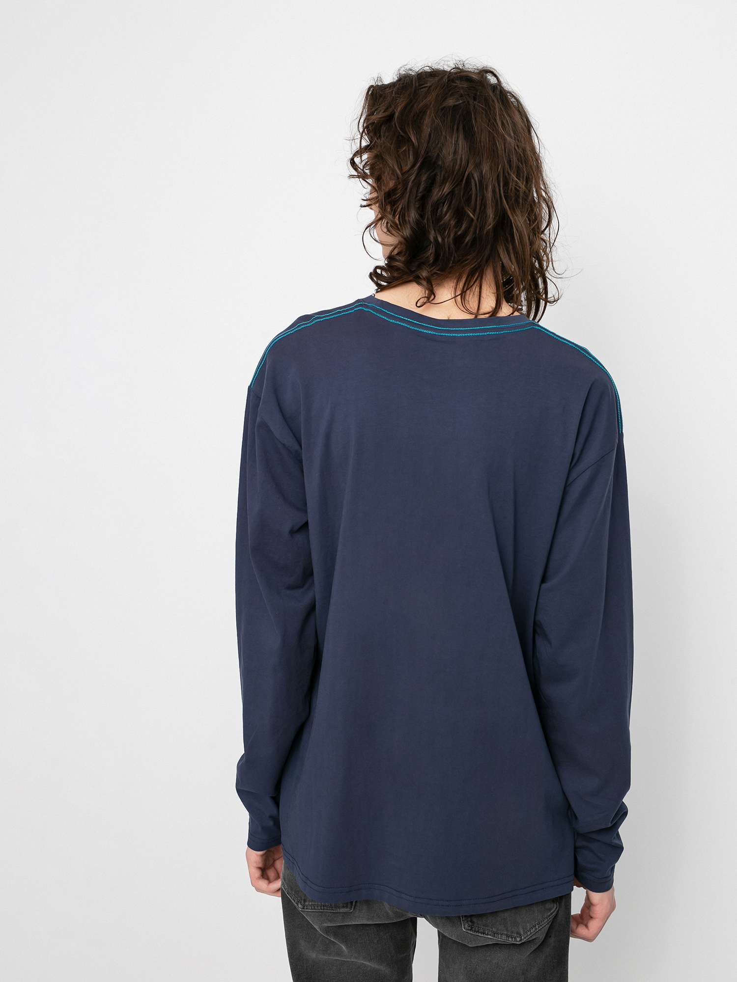 Longsleeve Enjoi Box Panda (navy)