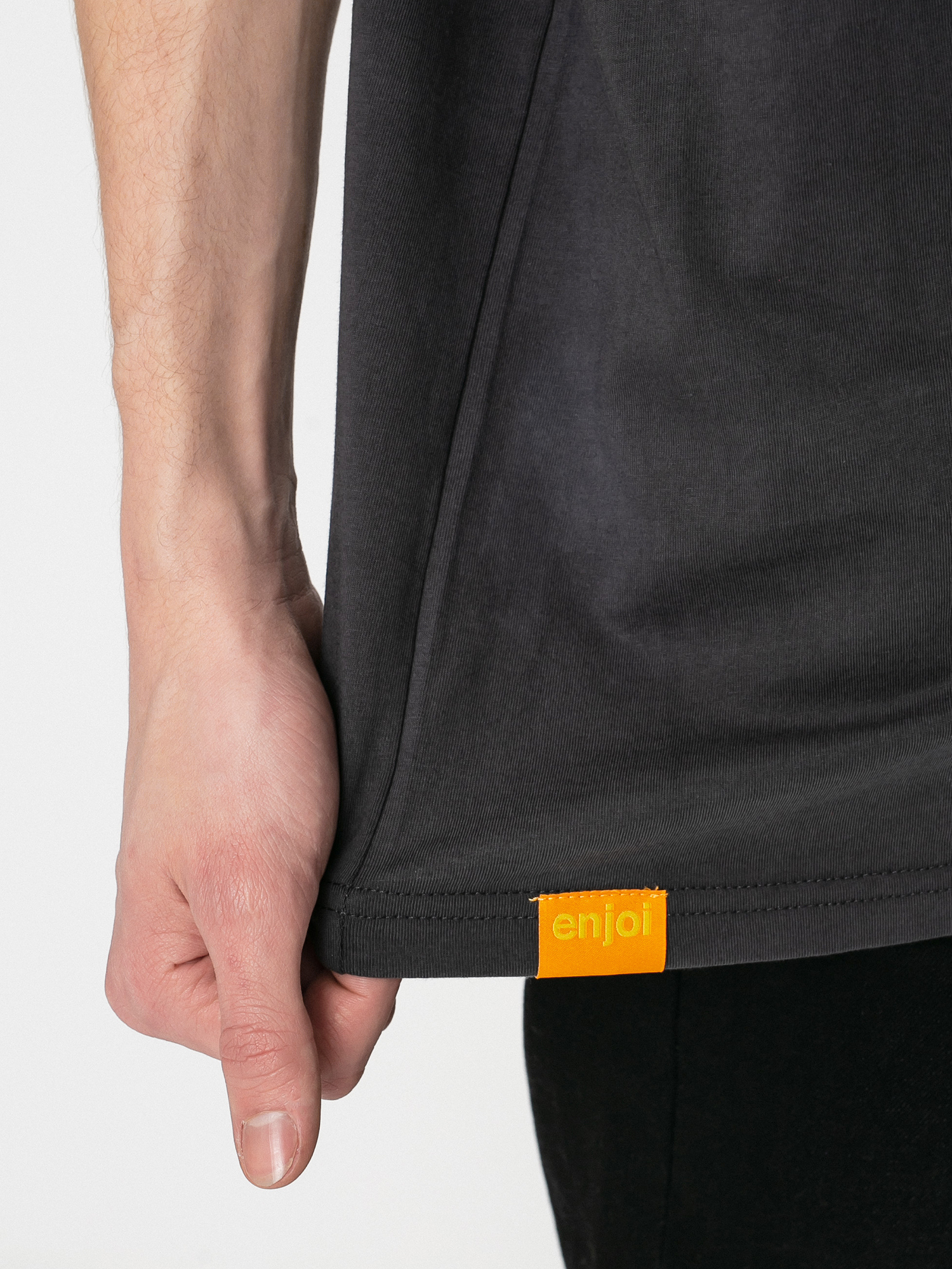 T-shirt Enjoi Premium Panda Patch (vintage black)