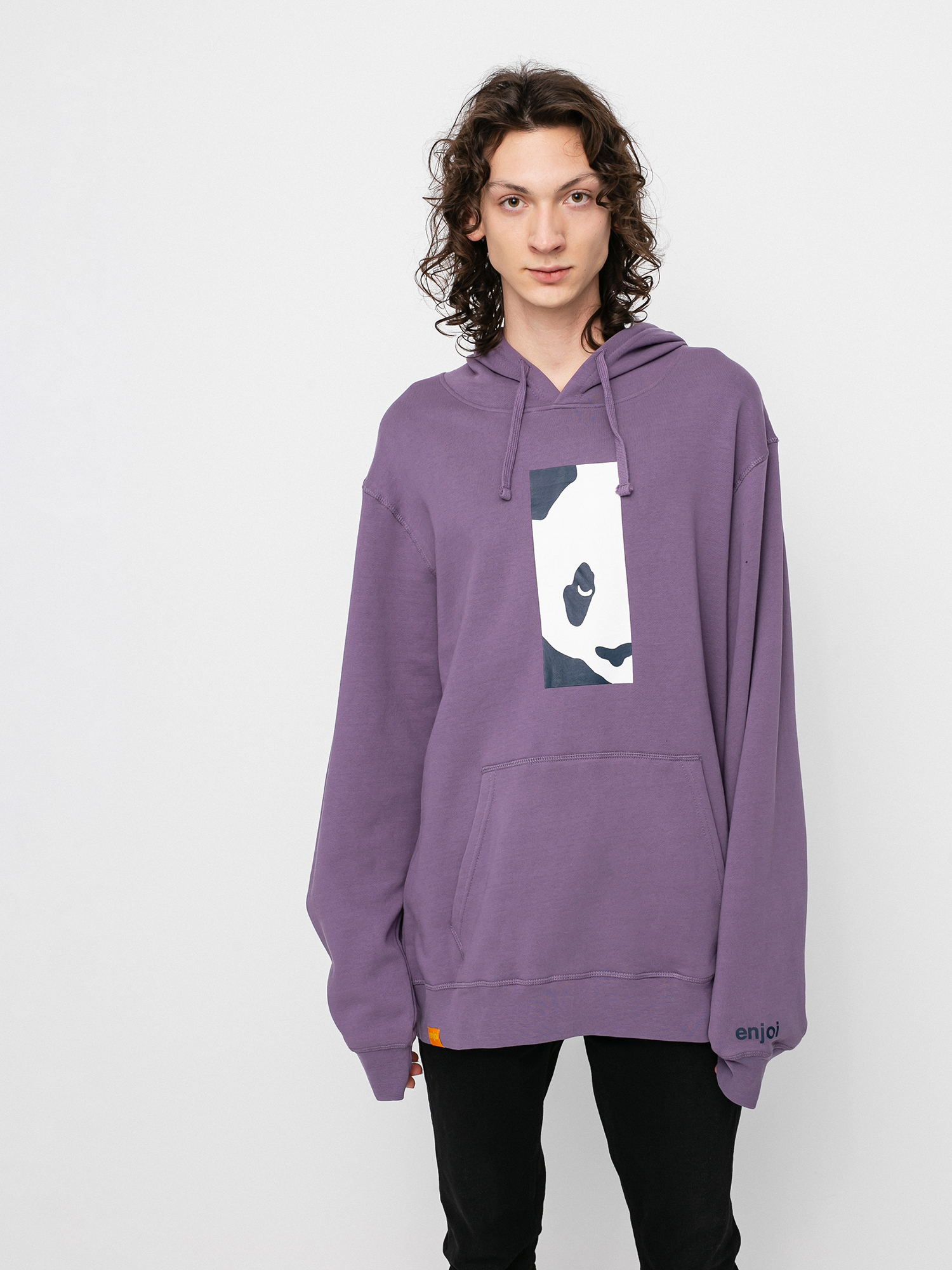 Bluza z kapturem Enjoi Box Panda HD (grape)