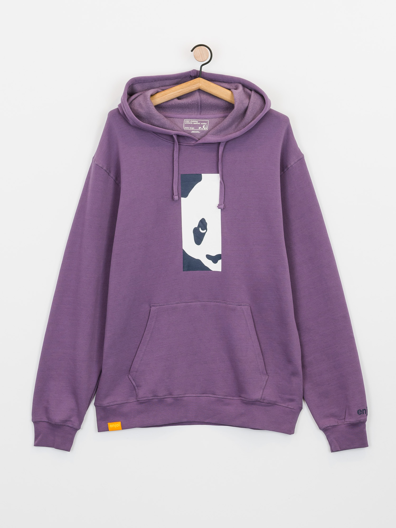Bluza z kapturem Enjoi Box Panda HD (grape)