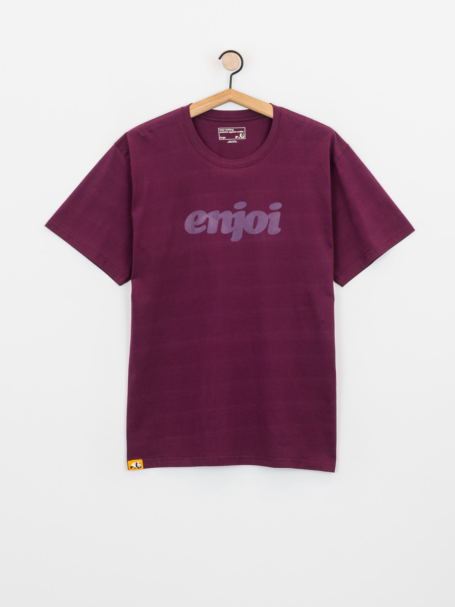 T-shirt Enjoi Flocked Premium (wine)