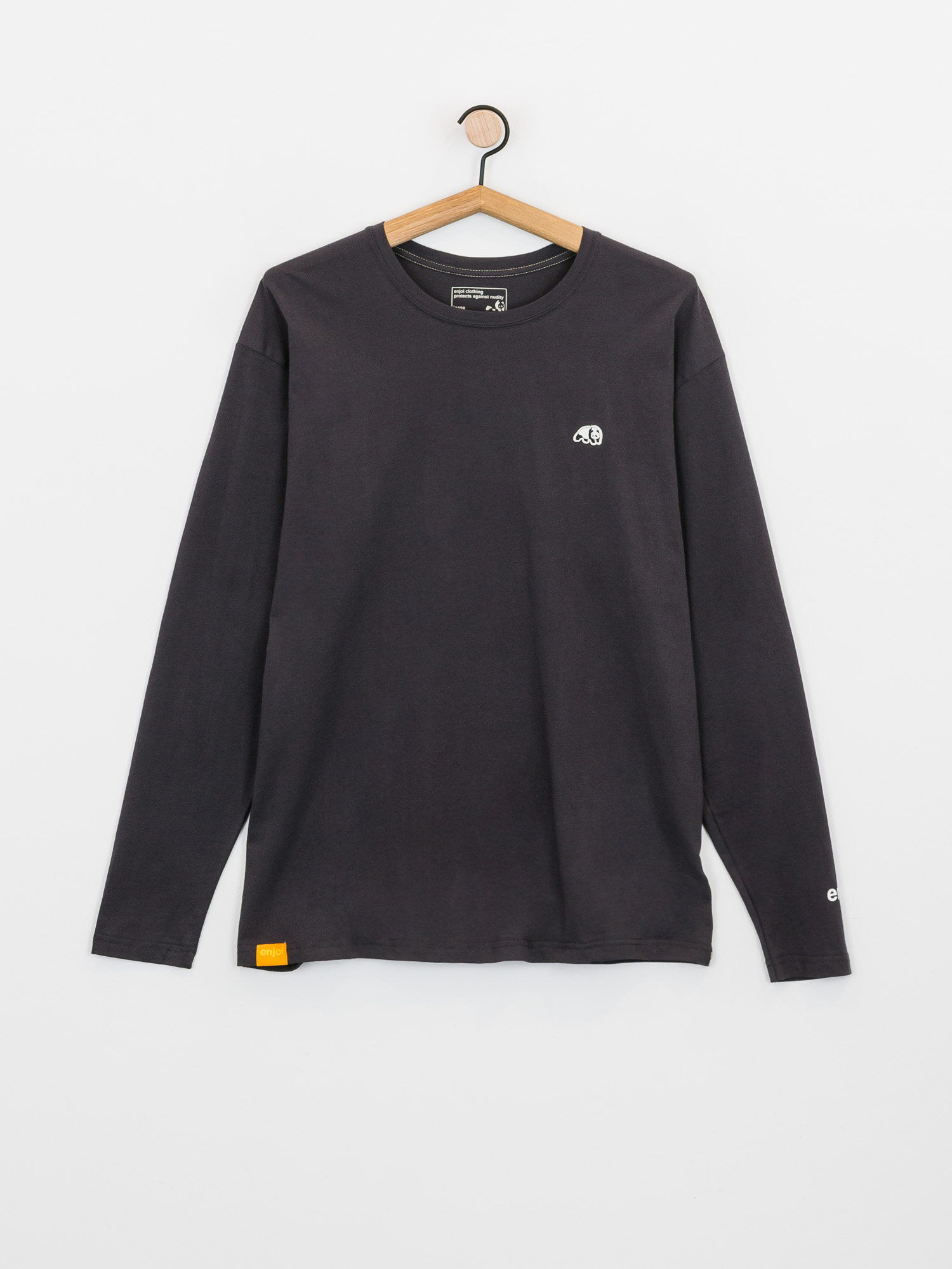 Longsleeve Enjoi Premium Panda Patch (vintage black)