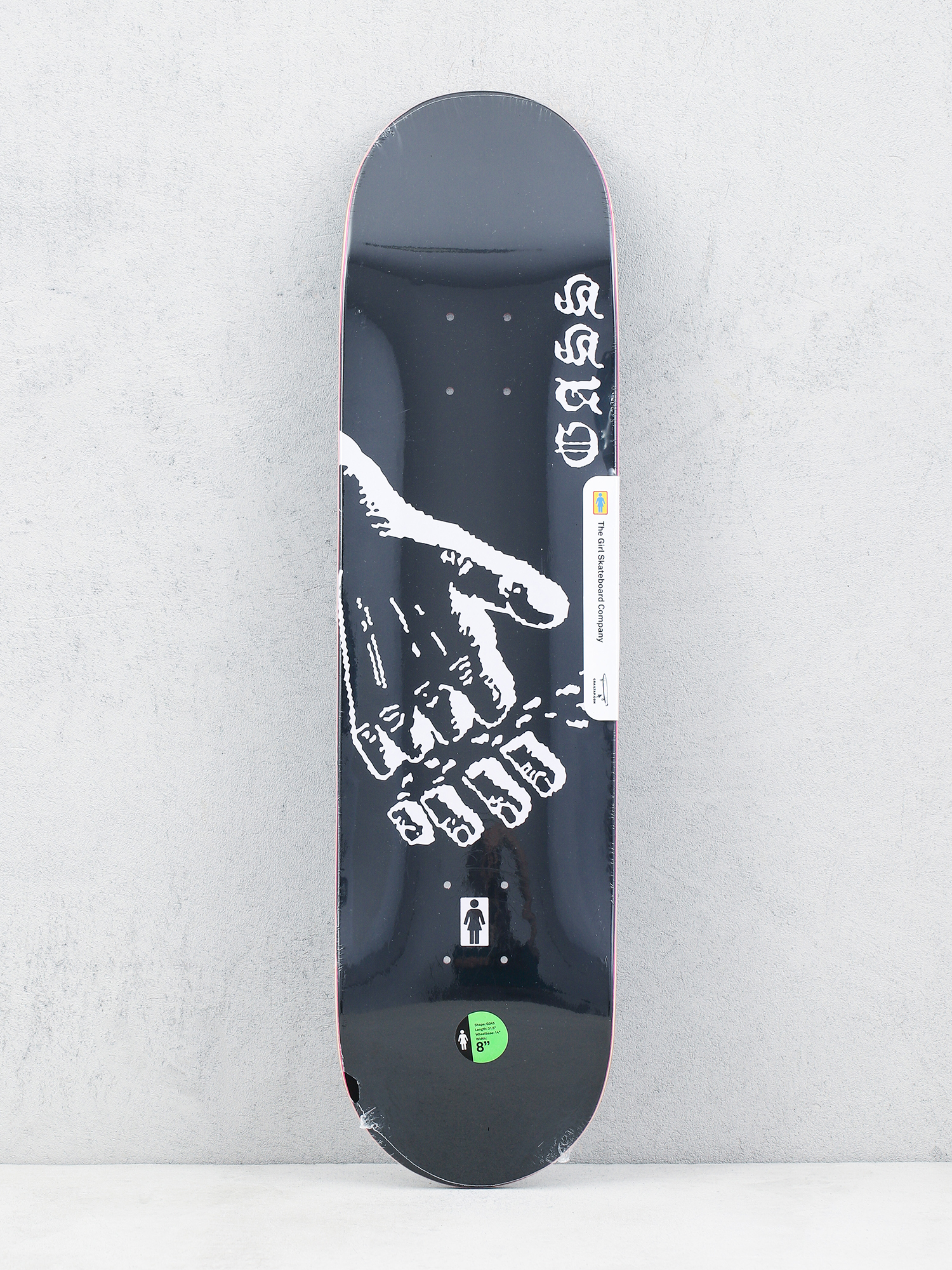 Deck Girl Skateboard Gass Severed One Off (black/white)
