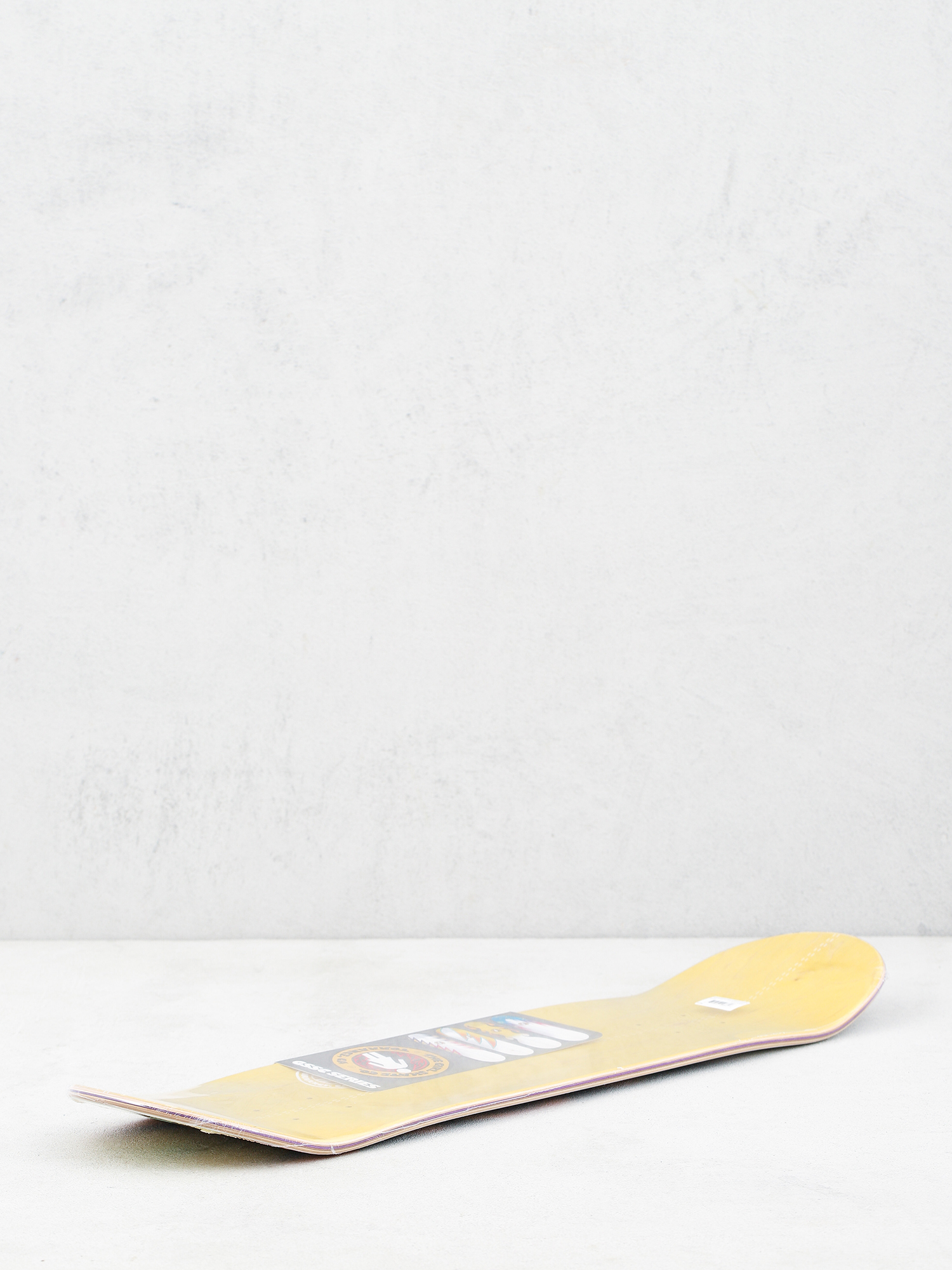 Deck Girl Skateboard Brophy Gssc Slick (white/yellow/black)