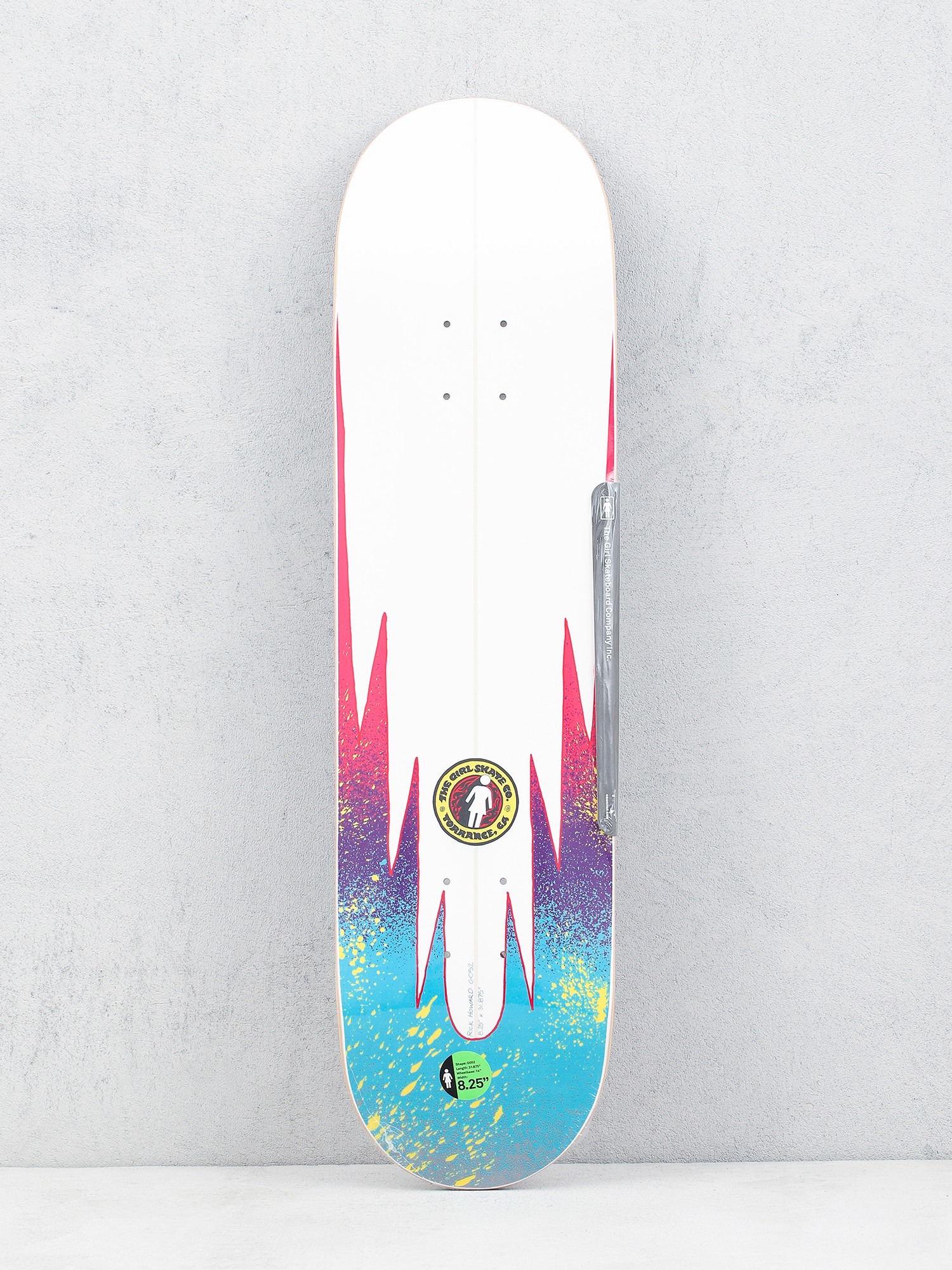 Deck Girl Skateboard Howard Gssc Slick (white/assorted)
