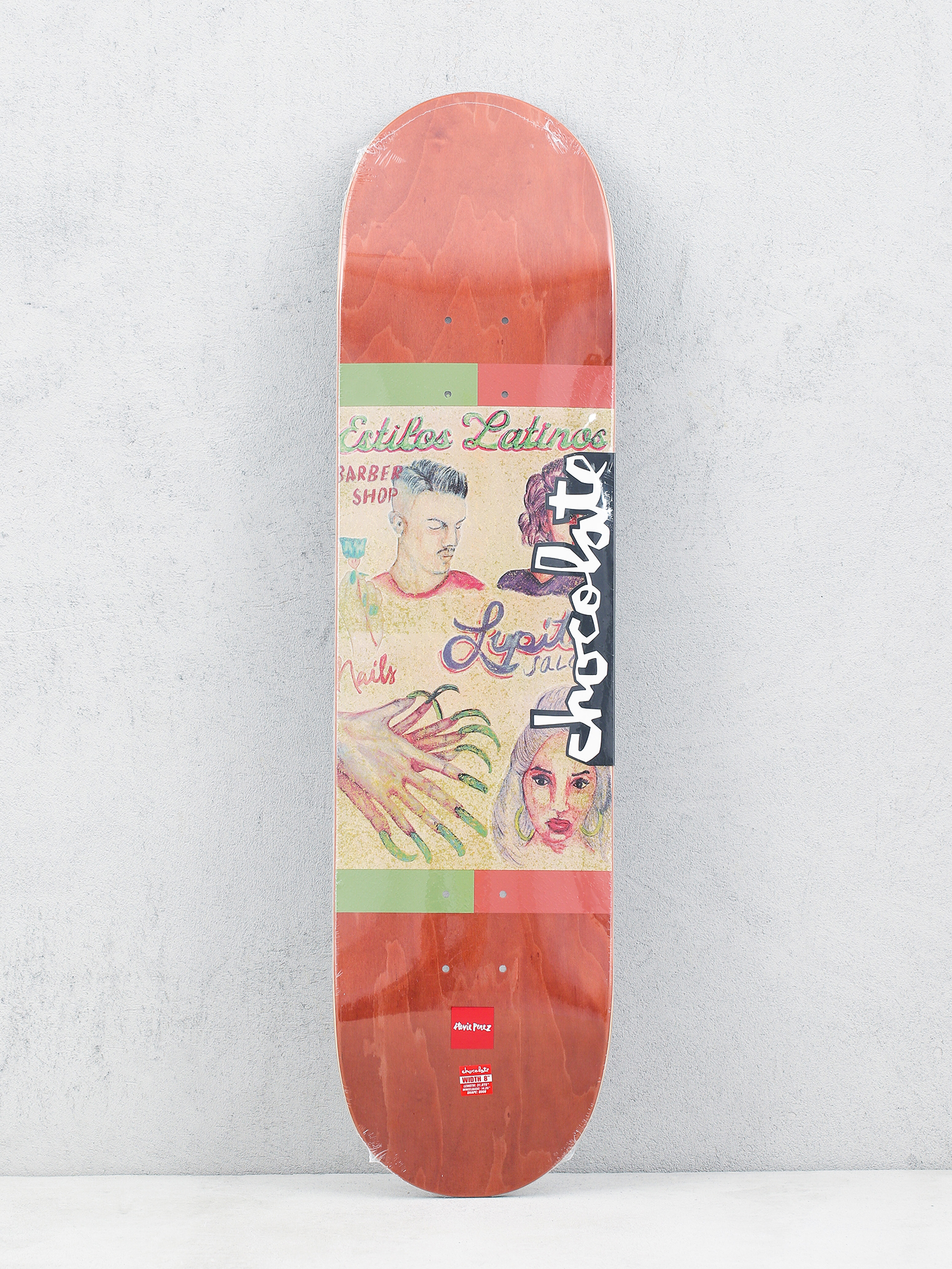 Deck Chocolate Perez Cuts (maroon)