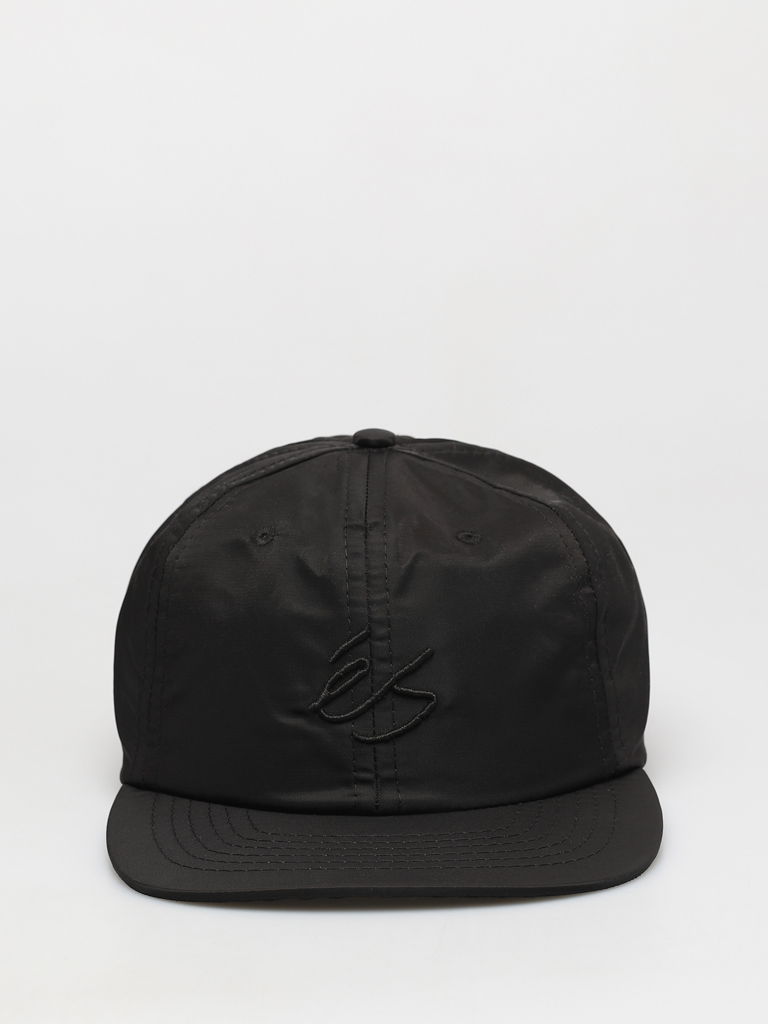 Czapka z daszkiem eS Script Satin (black)
