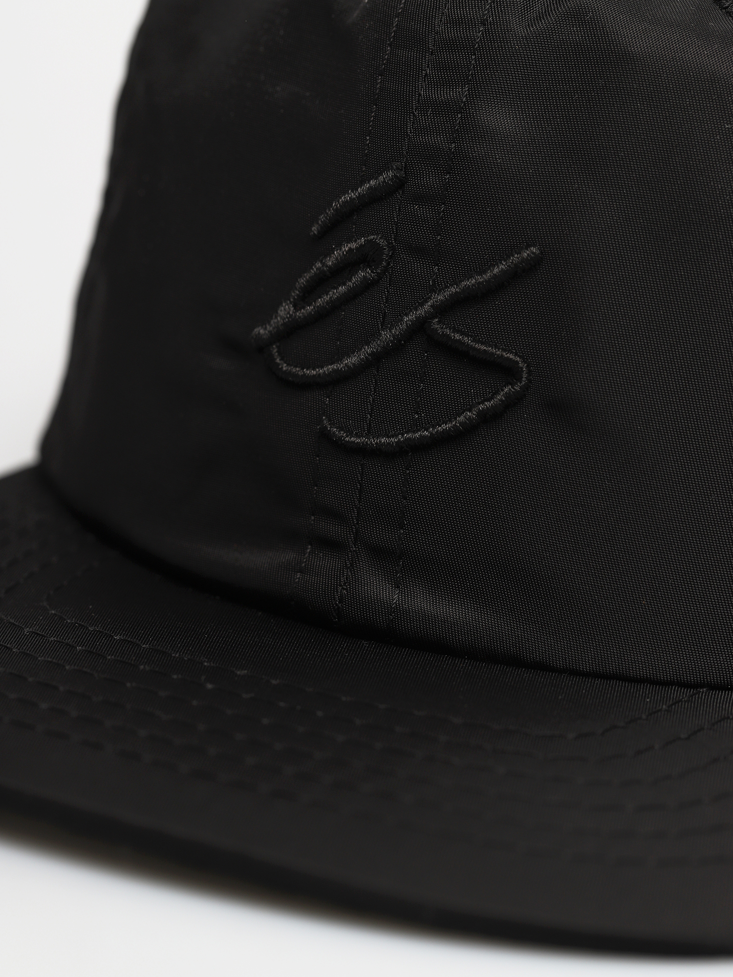 Czapka z daszkiem eS Script Satin (black)