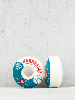 Kółka Mob Skateboards Hardballs (white/teal)