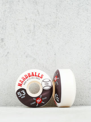 Kółka Mob Skateboards Hardballs (white/black)