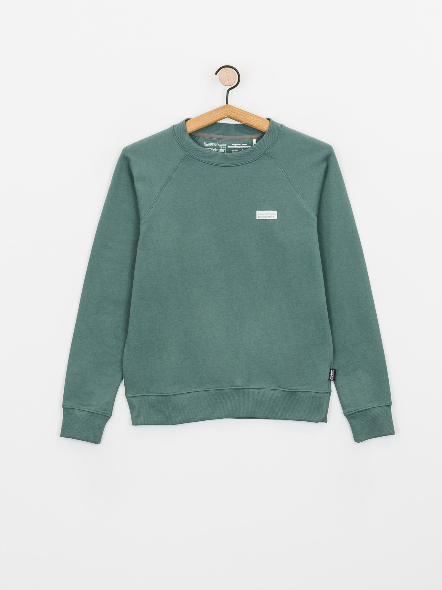 Bluza Patagonia Pastel P 6 Label Organic Crew Wmn (regen green)