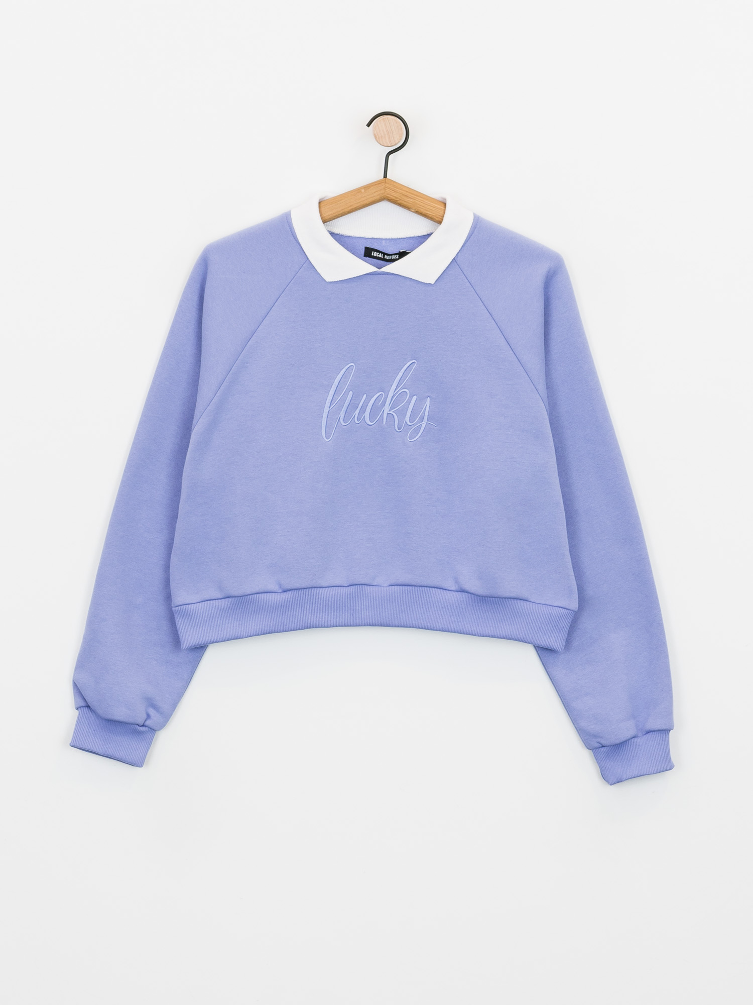 Bluza Local Heroes Lucky Collar Raglan Wmn (blueberry)