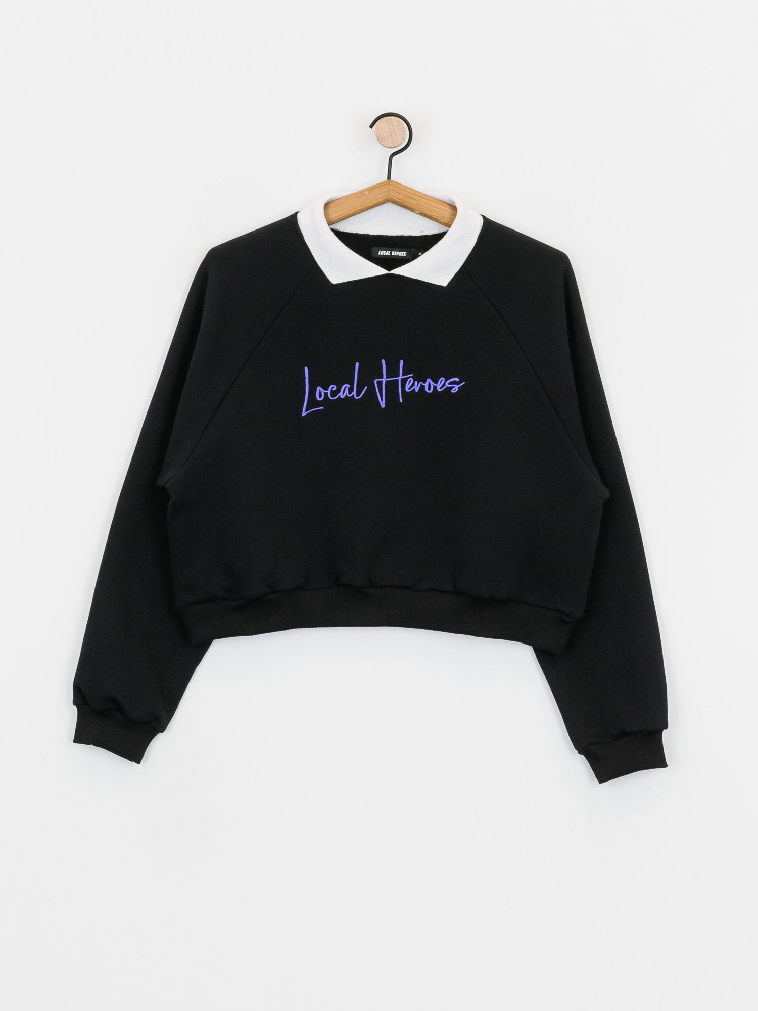 Bluza Local Heroes Lh Collar Raglan Wmn (black)