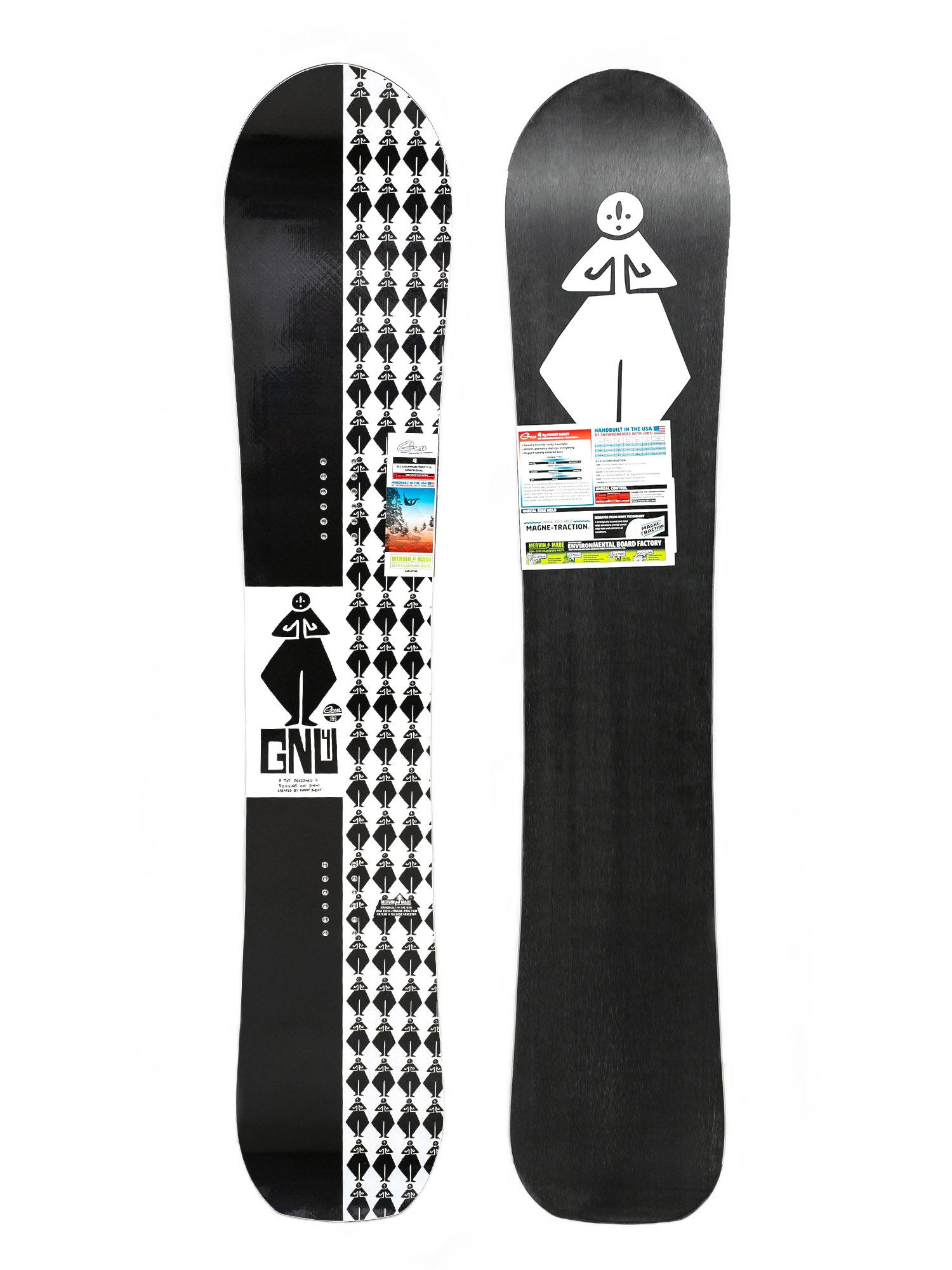 Męska Deska snowboardowa Gnu 4