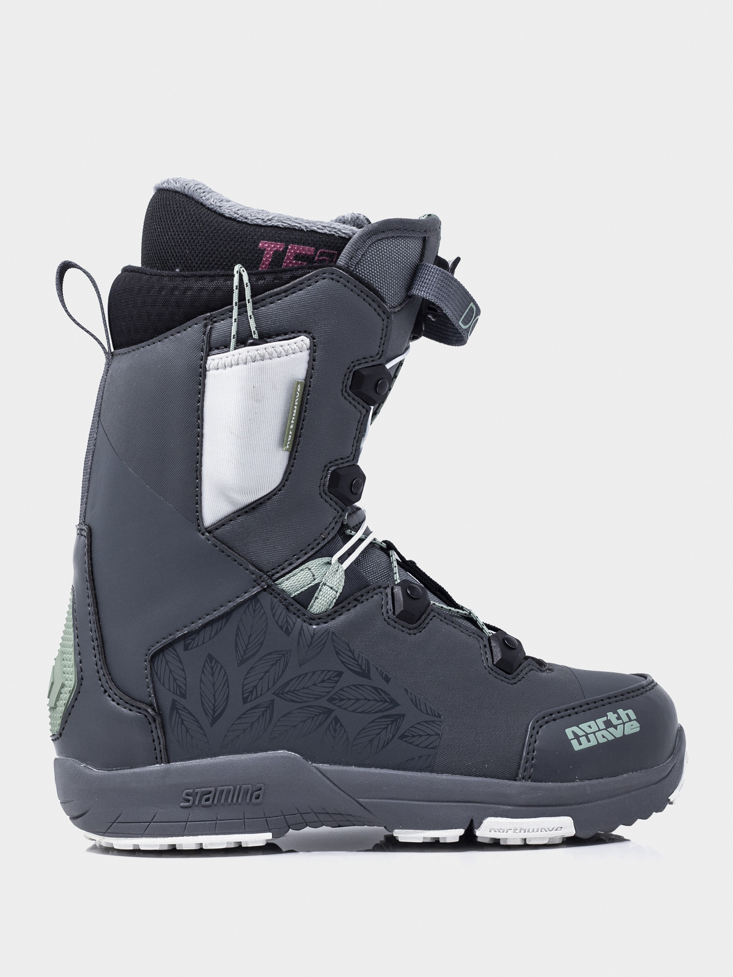 Buty snowboardowe Northwave Domain 2 Spin - szary (black