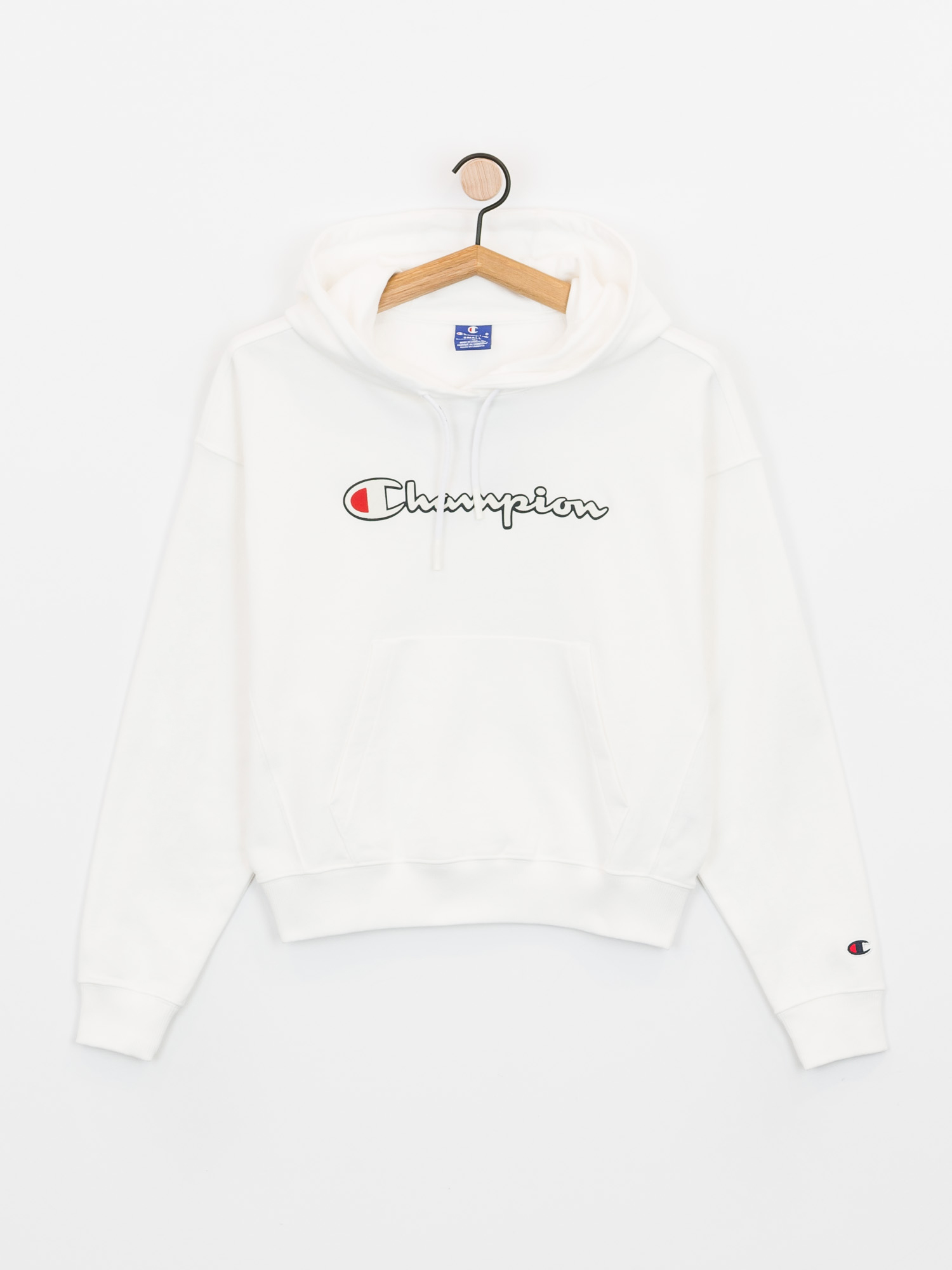 Bluza z kapturem Champion Sweatshirt HD 112638 Wmn (wht)