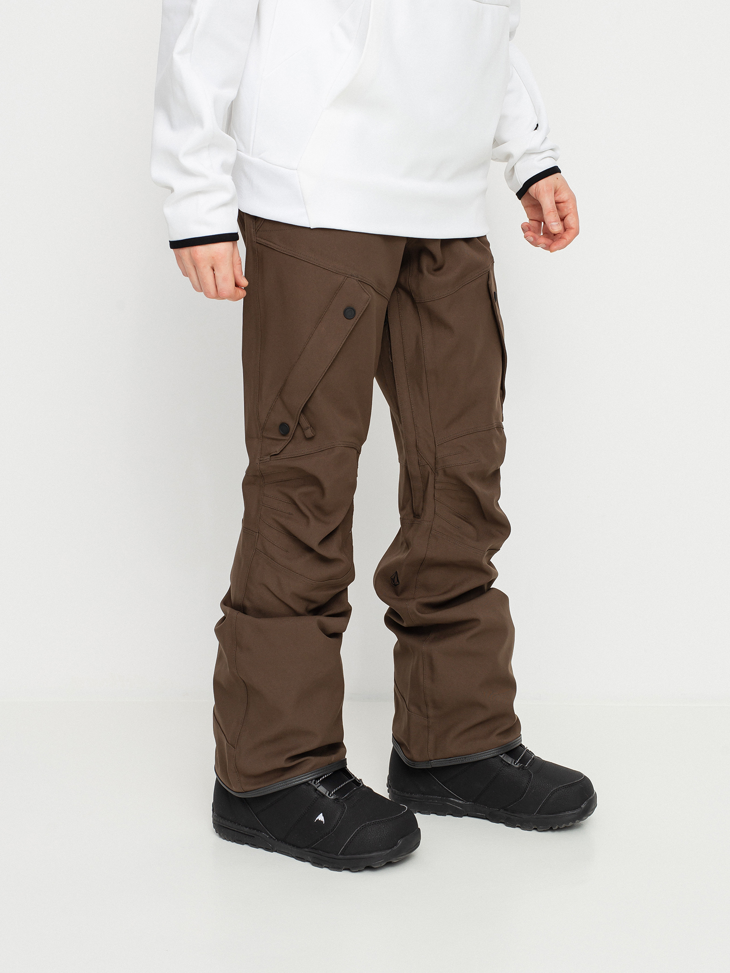 Męskie Spodnie snowboardowe Volcom Articulated (black military)