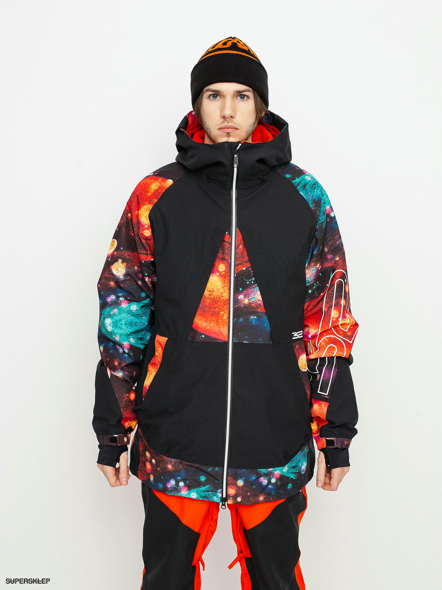 Kurtka snowboardowa ThirtyTwo Tm 3 Jacket (black/print)