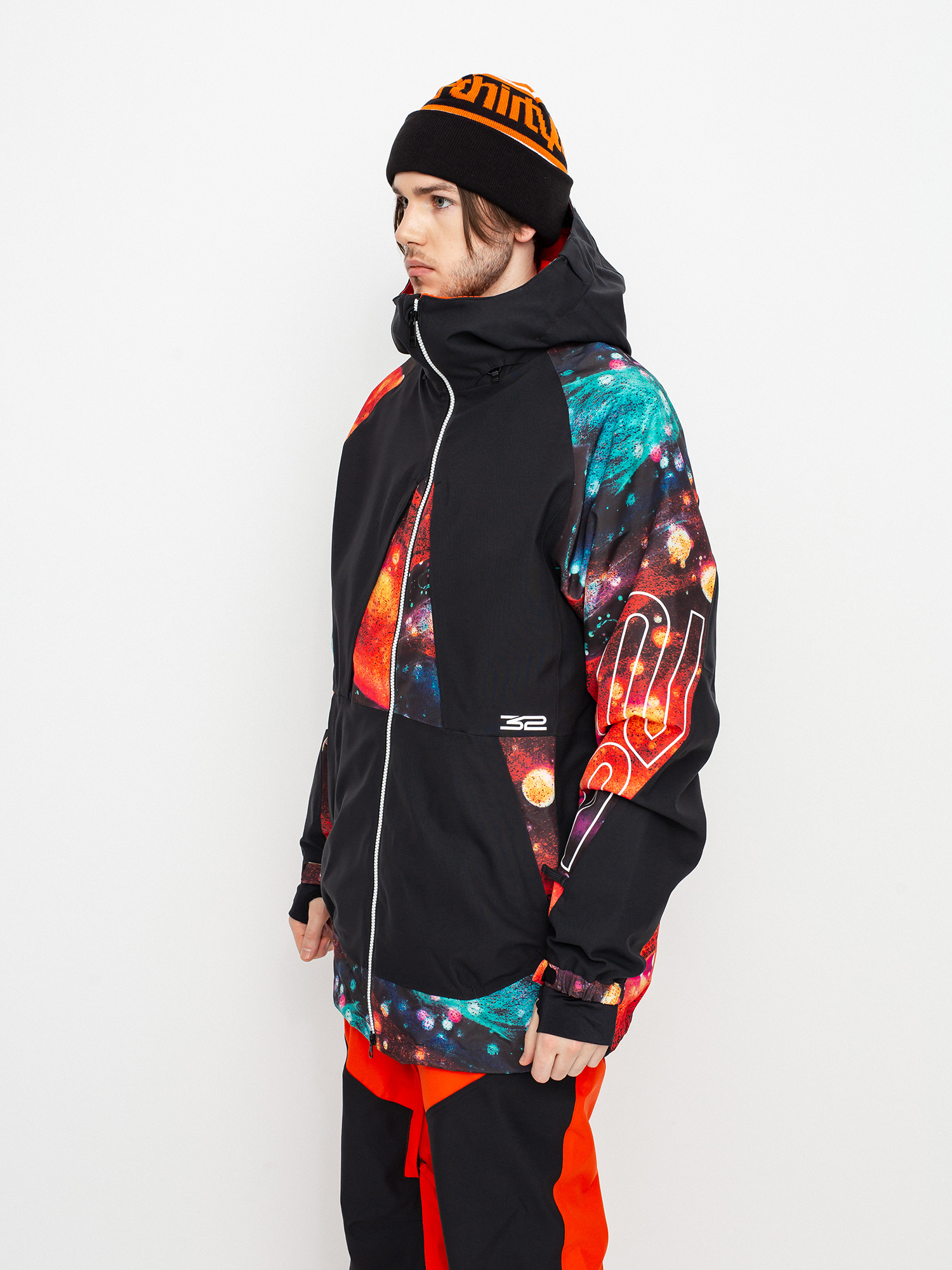 Męska Kurtka snowboardowa ThirtyTwo Tm 3 Jacket (black/print)