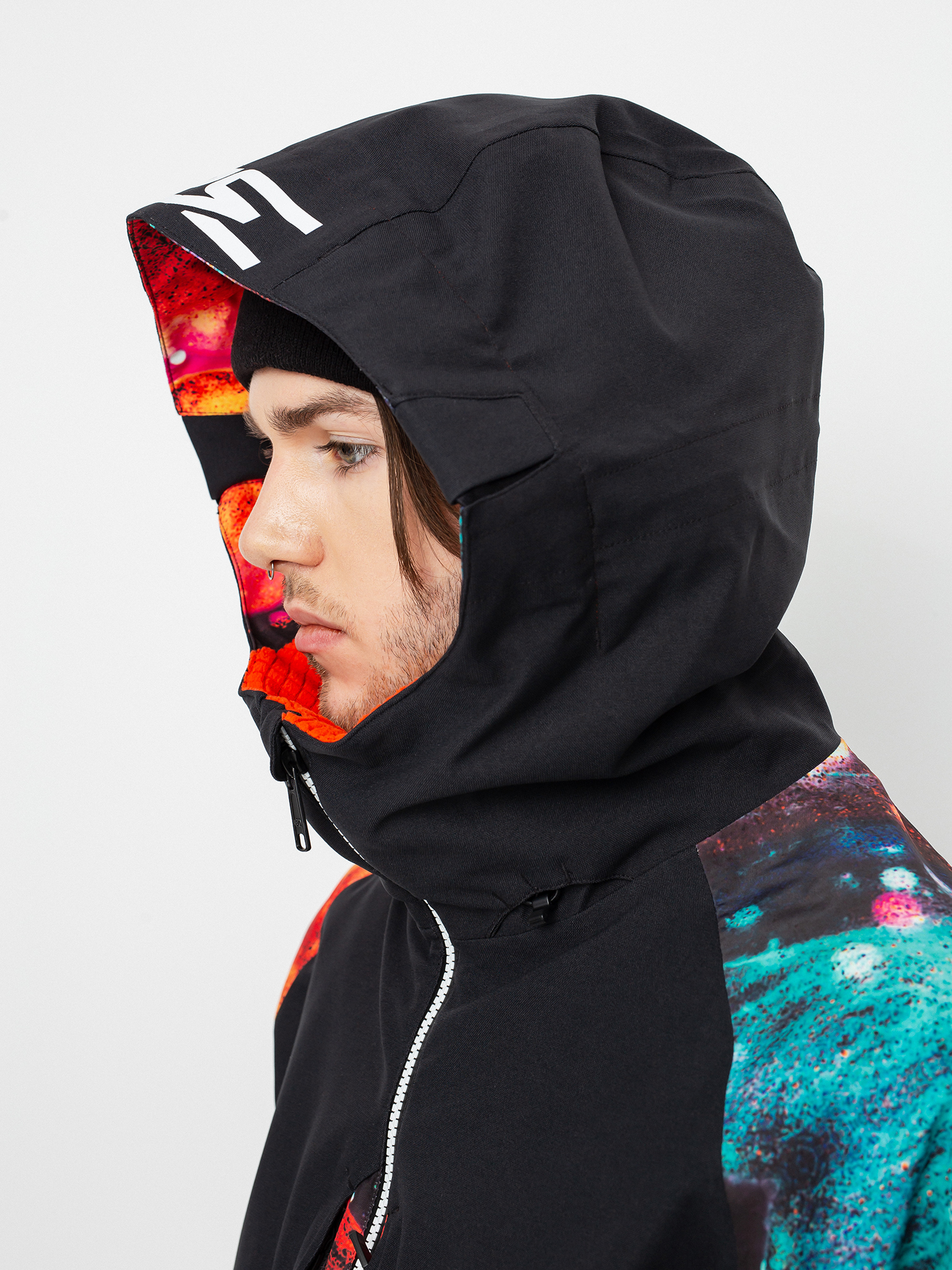 Męska Kurtka snowboardowa ThirtyTwo Tm 3 Jacket (black/print)