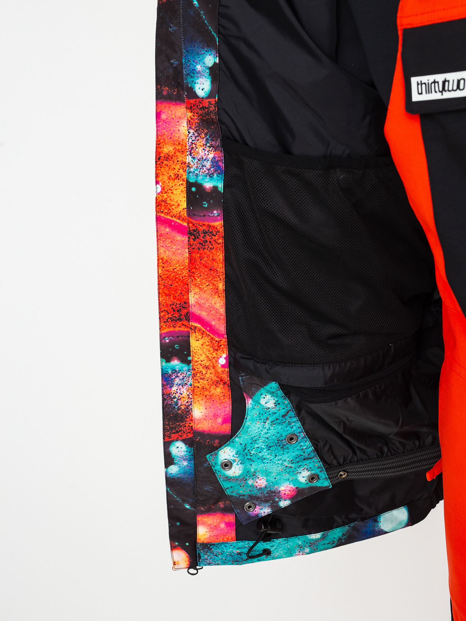 Męska Kurtka snowboardowa ThirtyTwo Tm 3 Jacket (black/print)