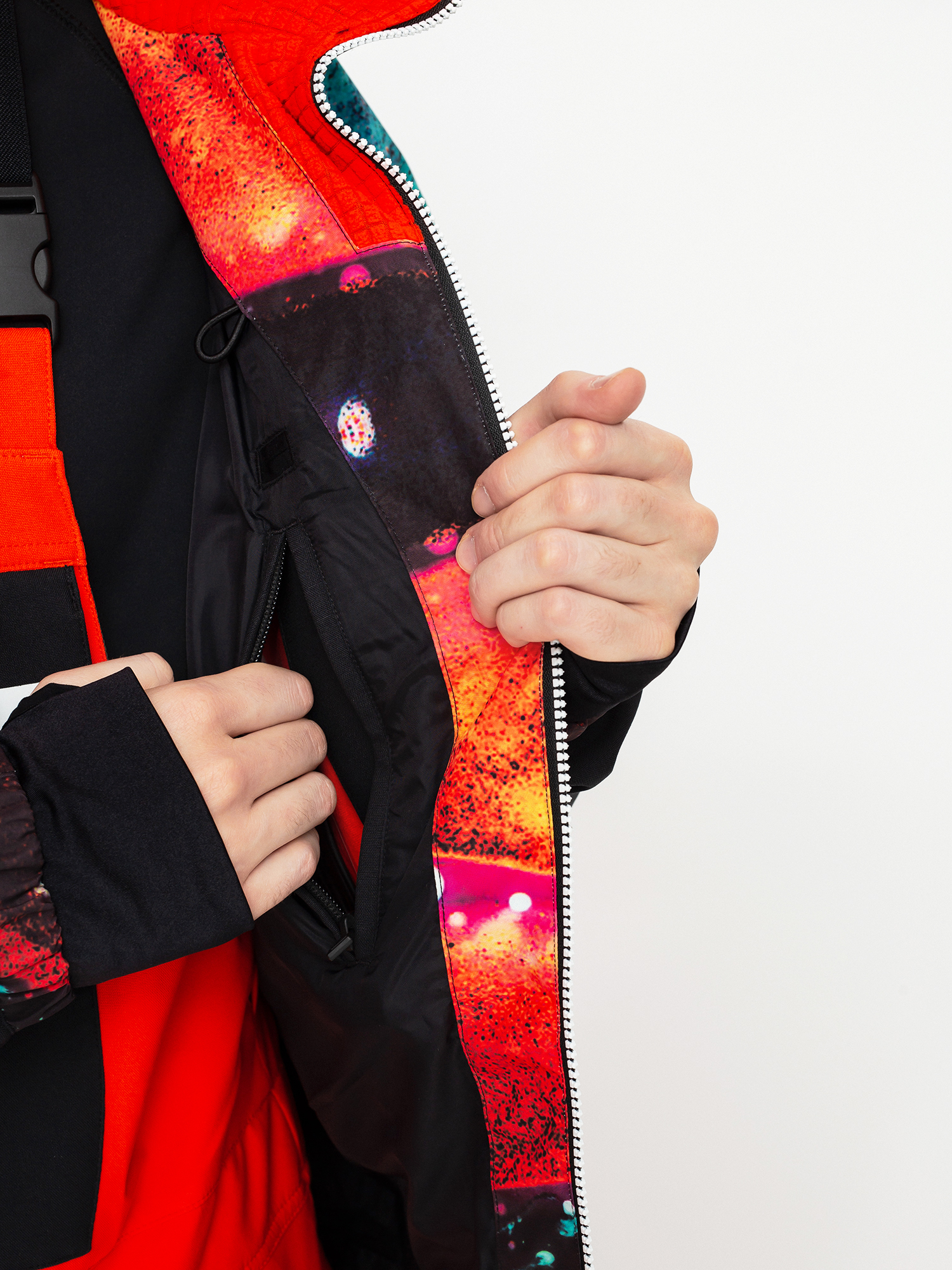 Męska Kurtka snowboardowa ThirtyTwo Tm 3 Jacket (black/print)