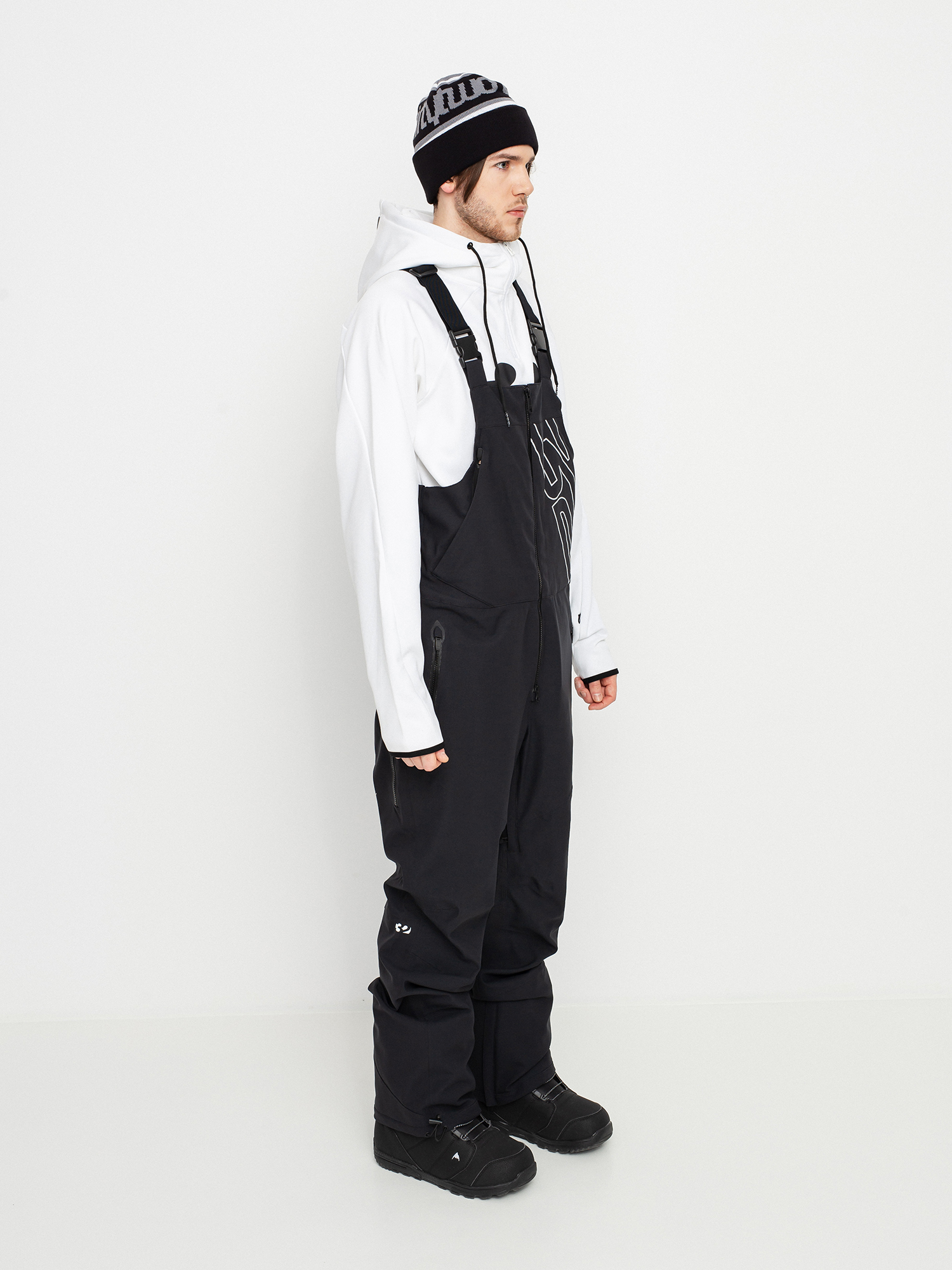 Męskie Spodnie snowboardowe ThirtyTwo Tm 3 Bib (black)