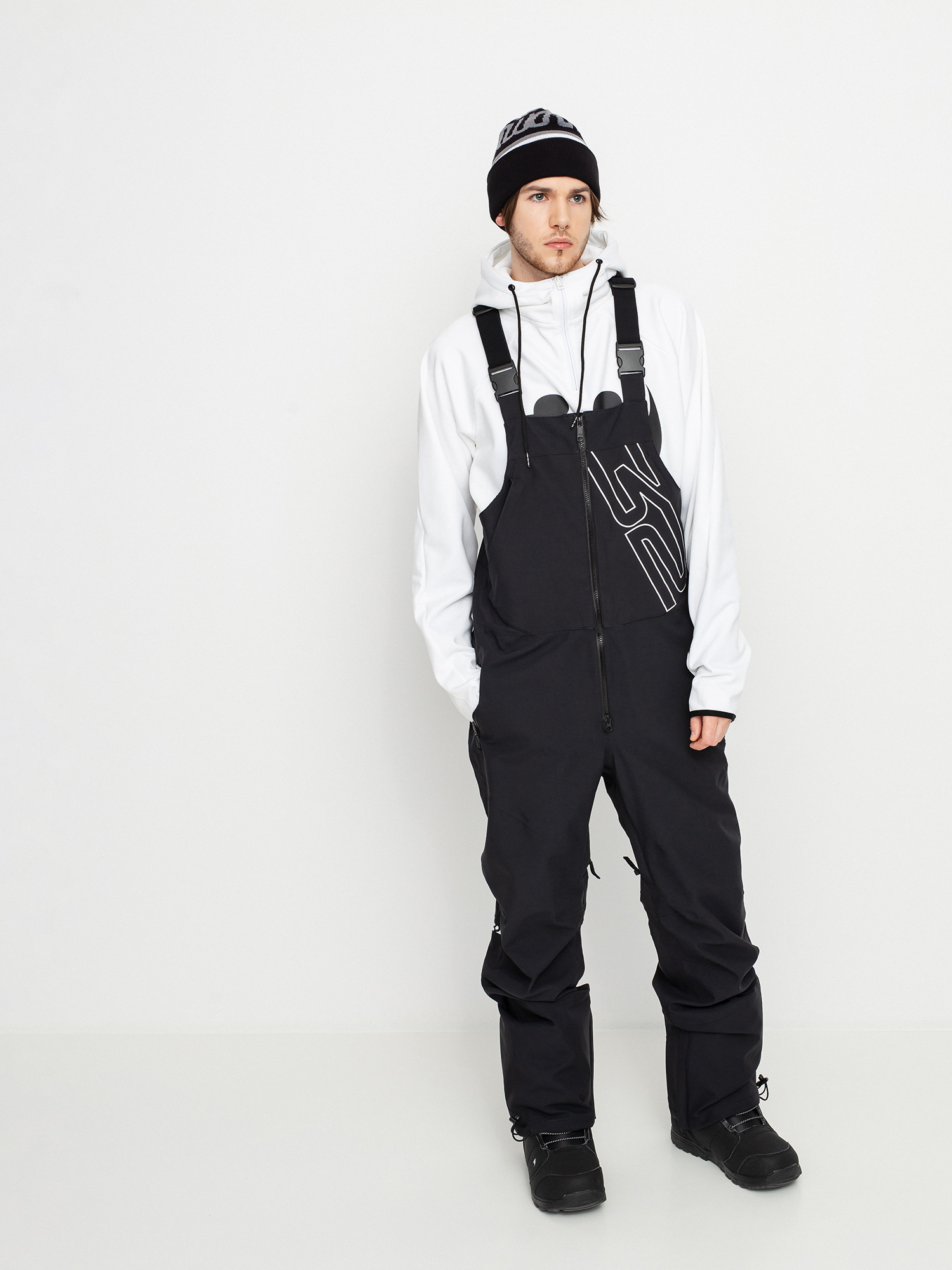 Męskie Spodnie snowboardowe ThirtyTwo Tm 3 Bib (black)