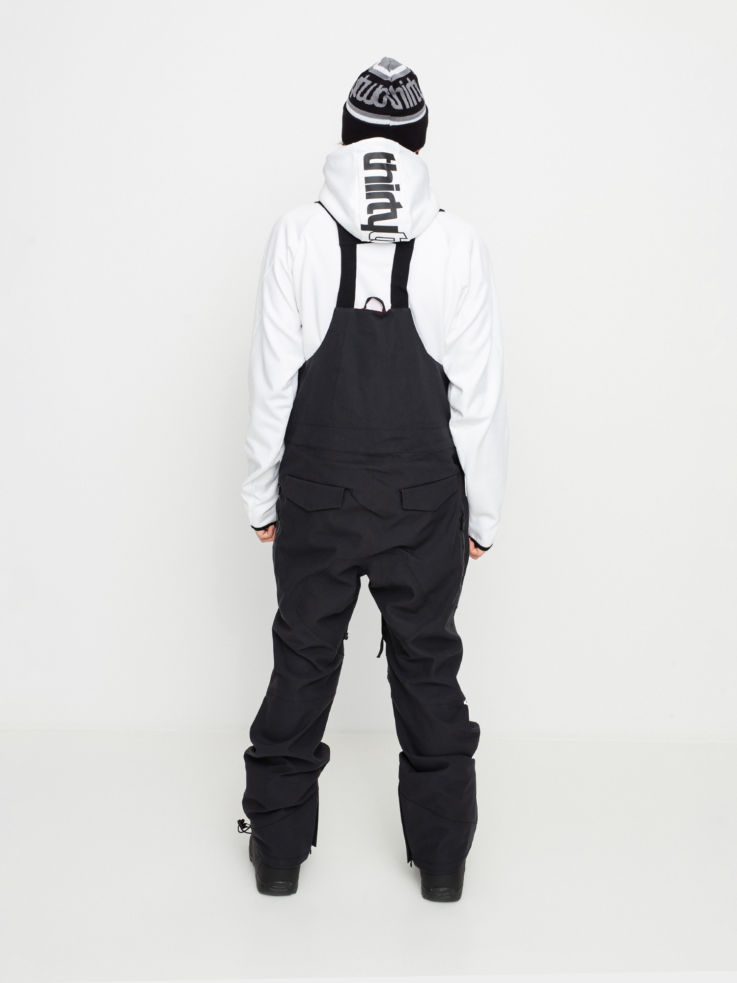 Męskie Spodnie snowboardowe ThirtyTwo Tm 3 Bib (black)