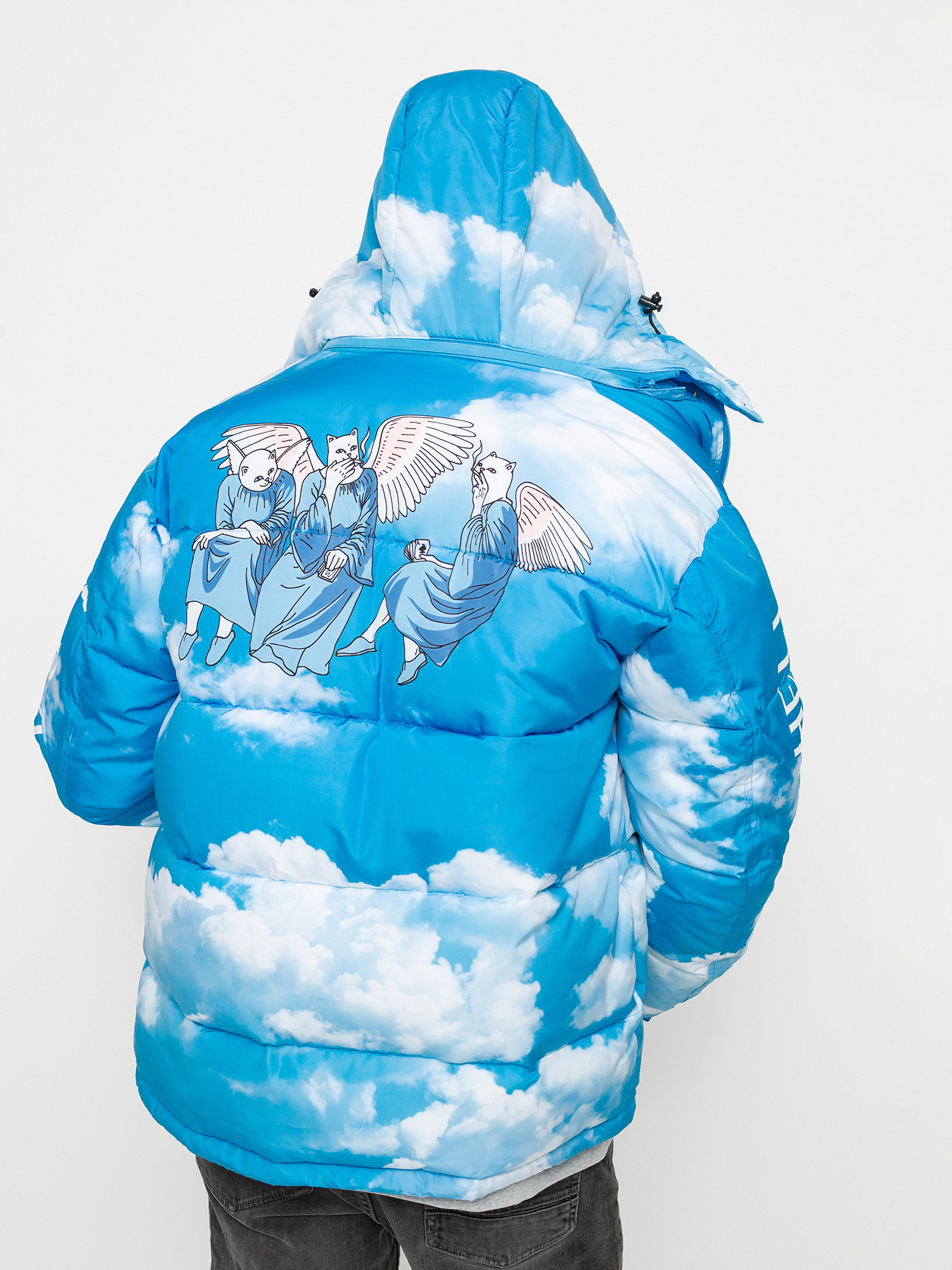 Kurtka RipNDip Heaven And Hell Puffer (blue)
