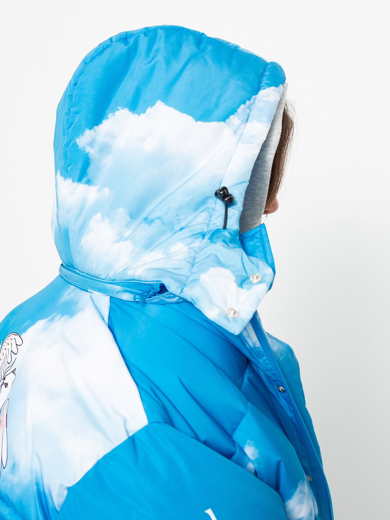 Kurtka RipNDip Heaven And Hell Puffer (blue)