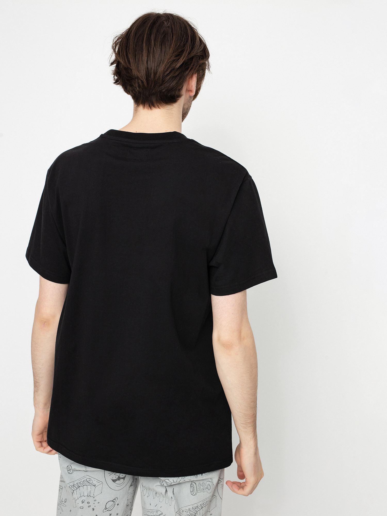 T-shirt RipNDip Logo Embroidered Art (black)