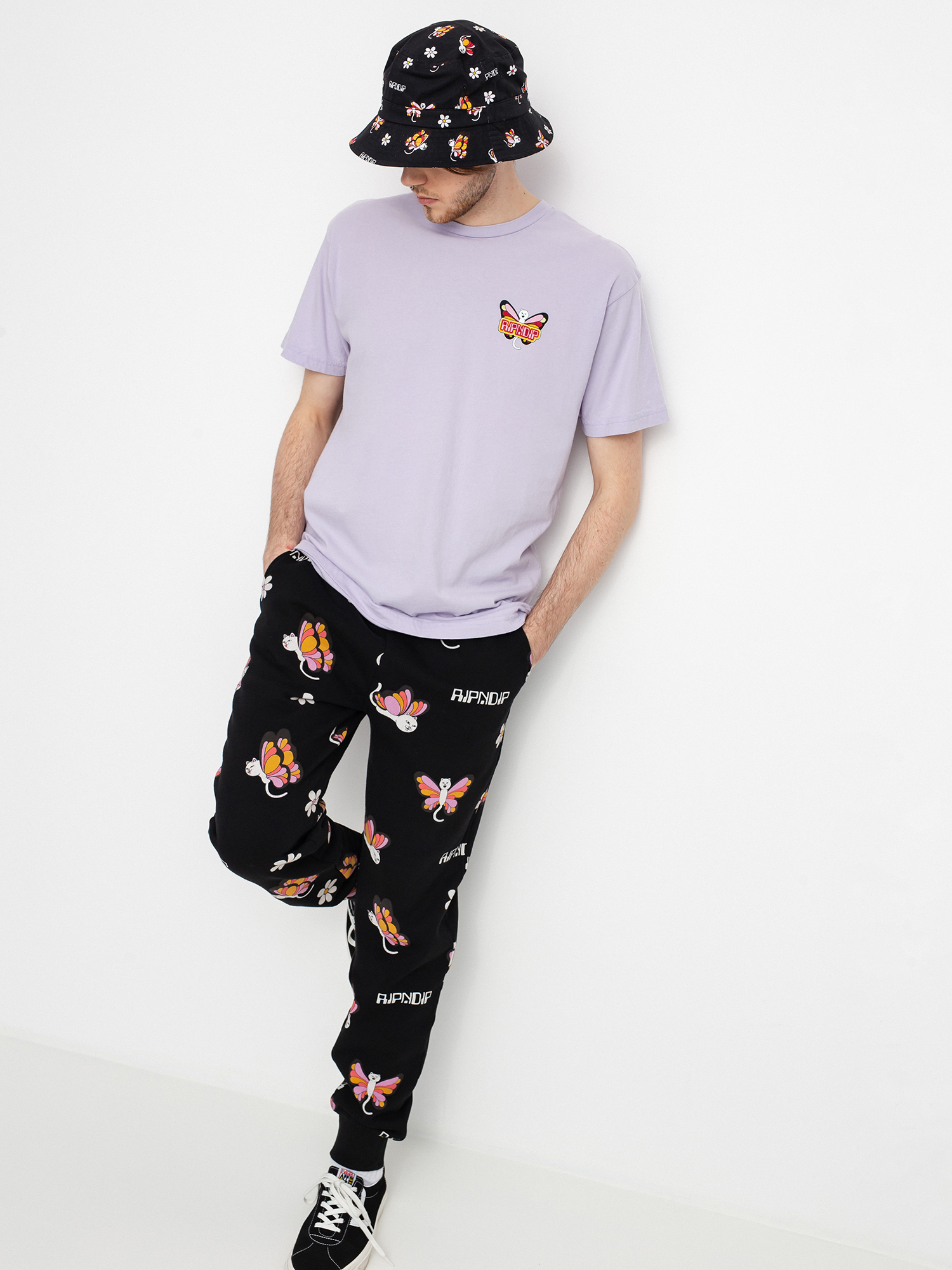 T-shirt RipNDip Butterfly (lavender)