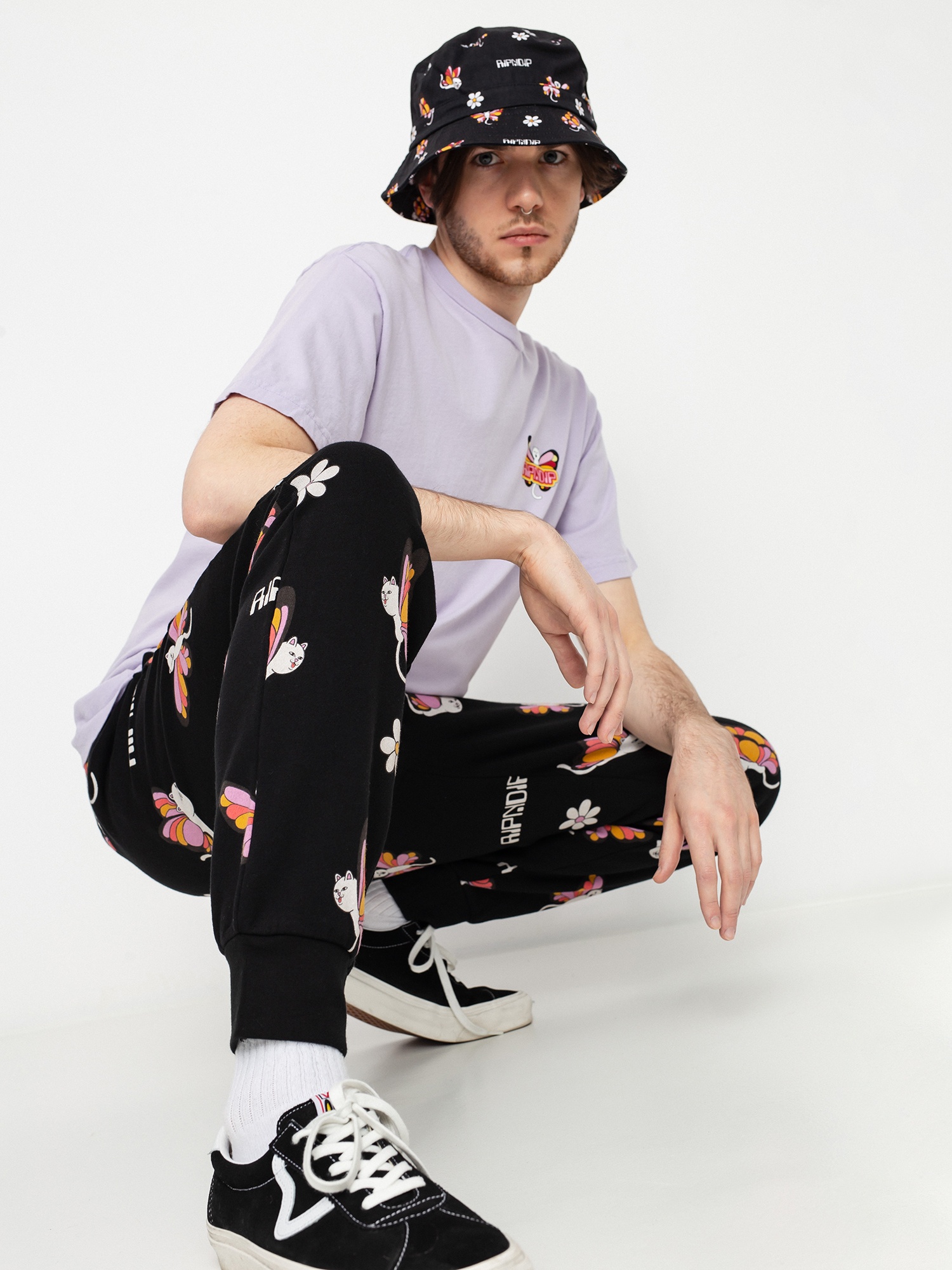 T-shirt RipNDip Butterfly (lavender)