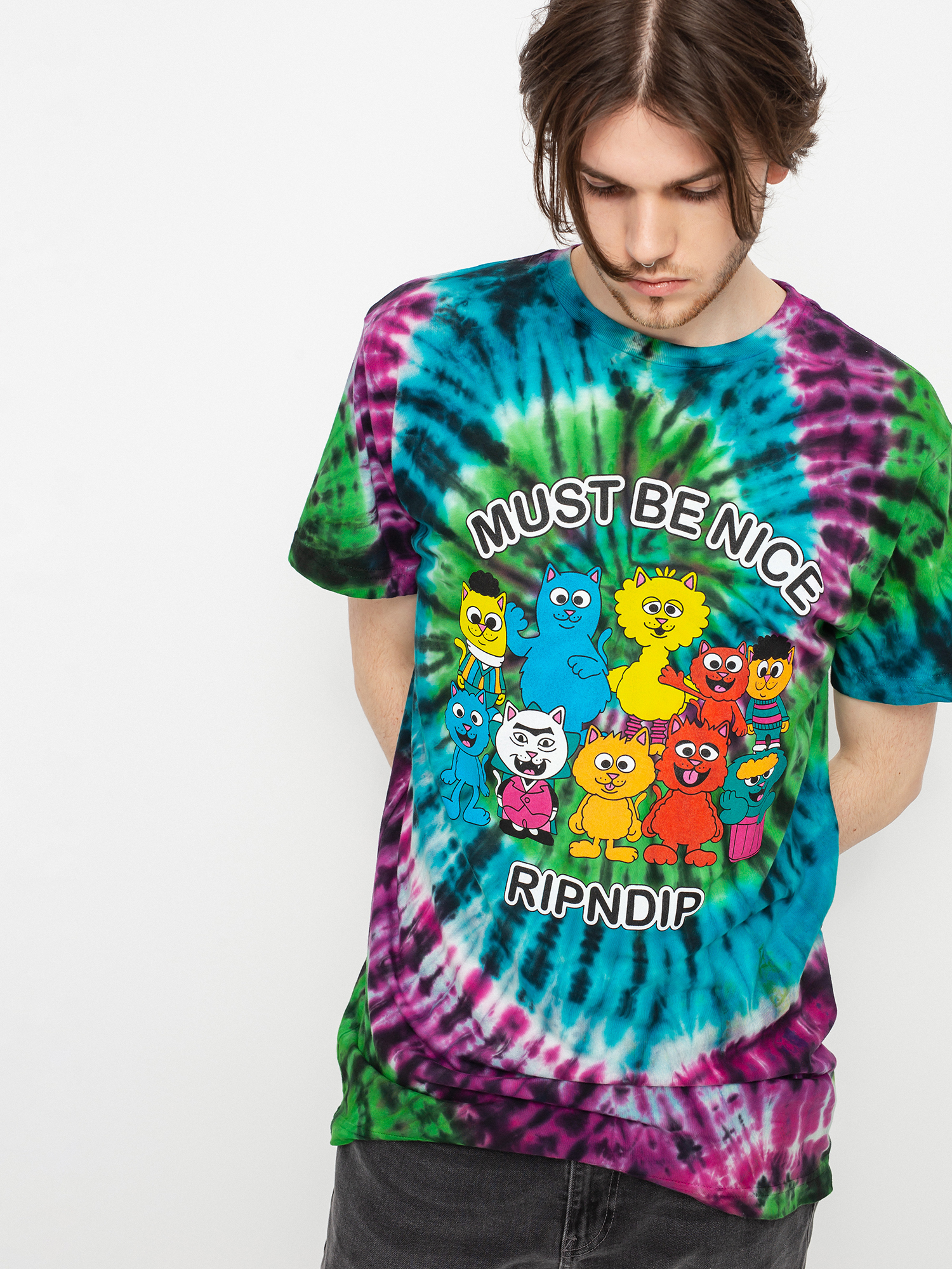 T-shirt RipNDip Nerm Street (tie dye)