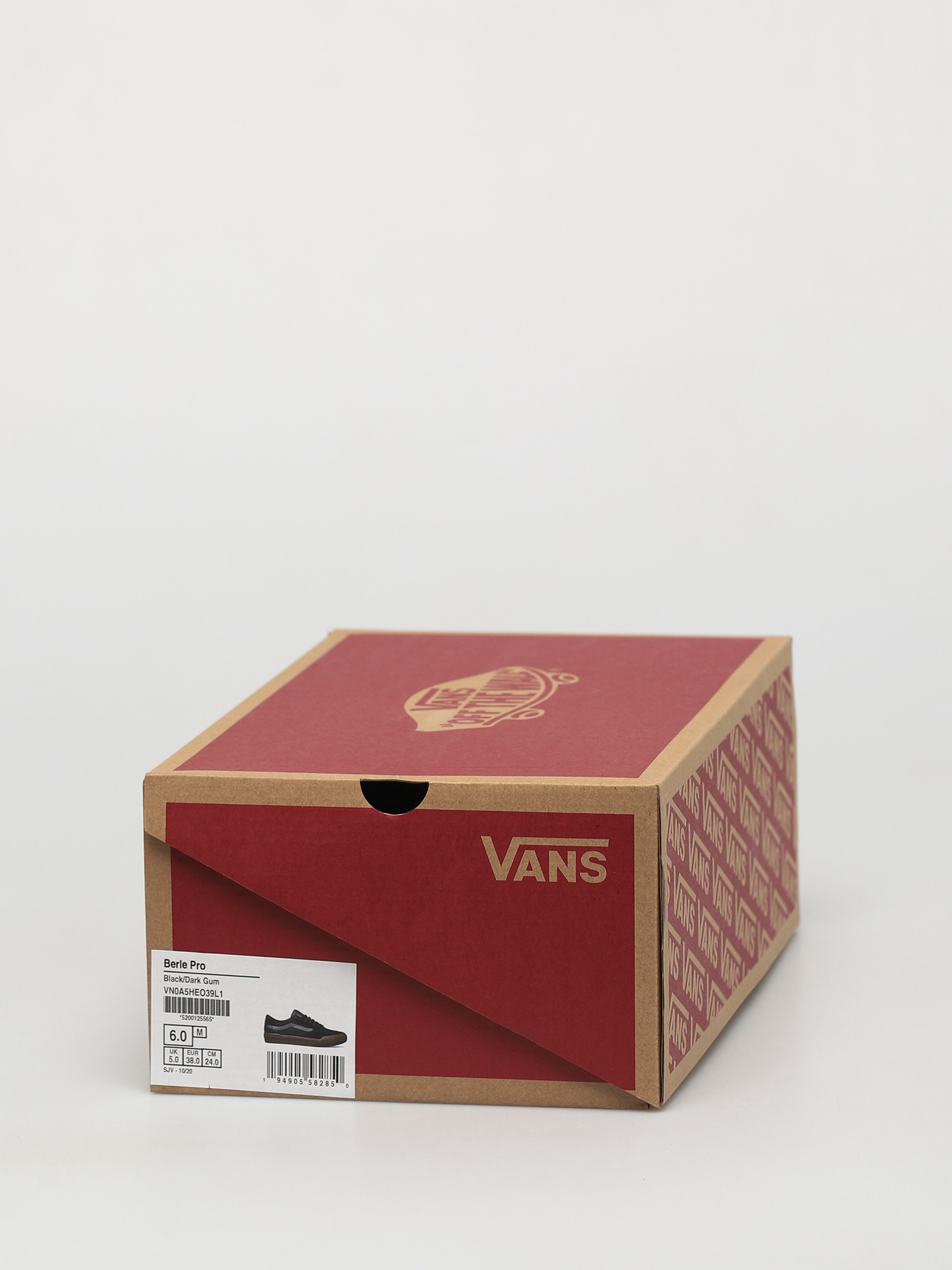 Buty Vans Berle Pro (black/dark gum)