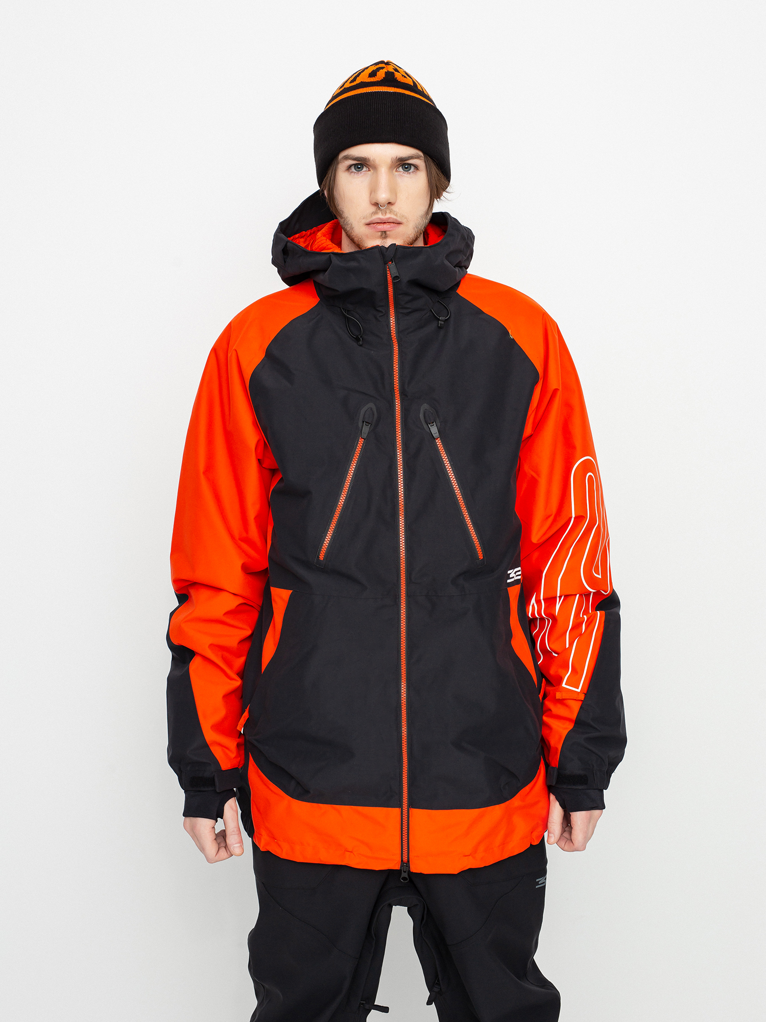 Męska Kurtka snowboardowa ThirtyTwo Tm Jacket (black/orange)