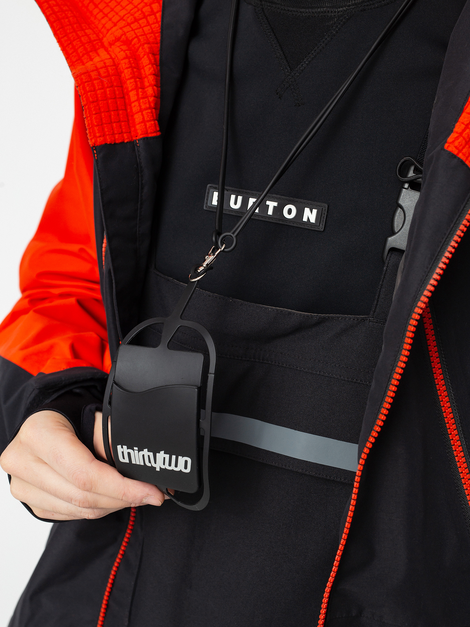 Męska Kurtka snowboardowa ThirtyTwo Tm Jacket (black/orange)